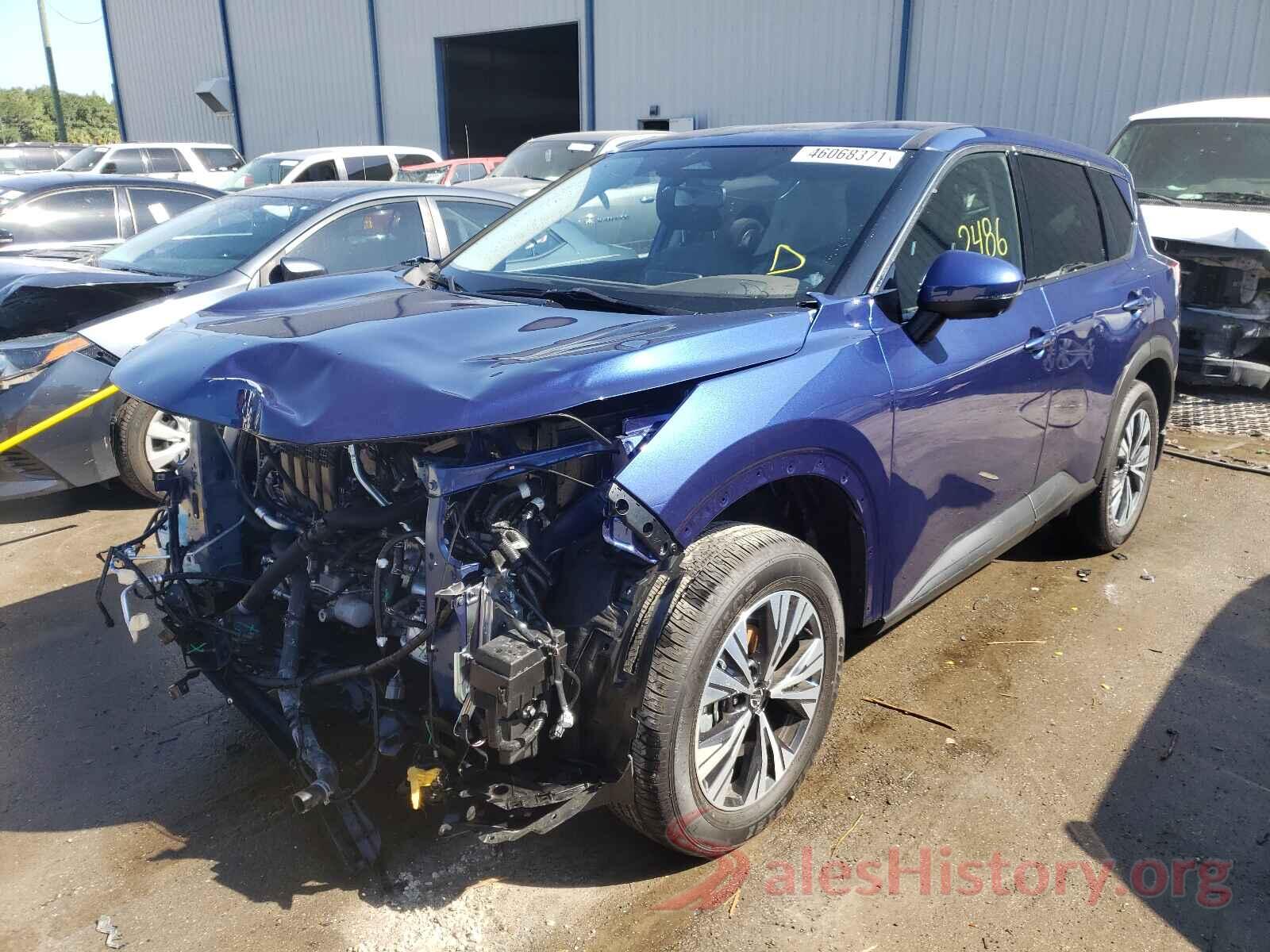 JN8AT3BA7MW011006 2021 NISSAN ROGUE