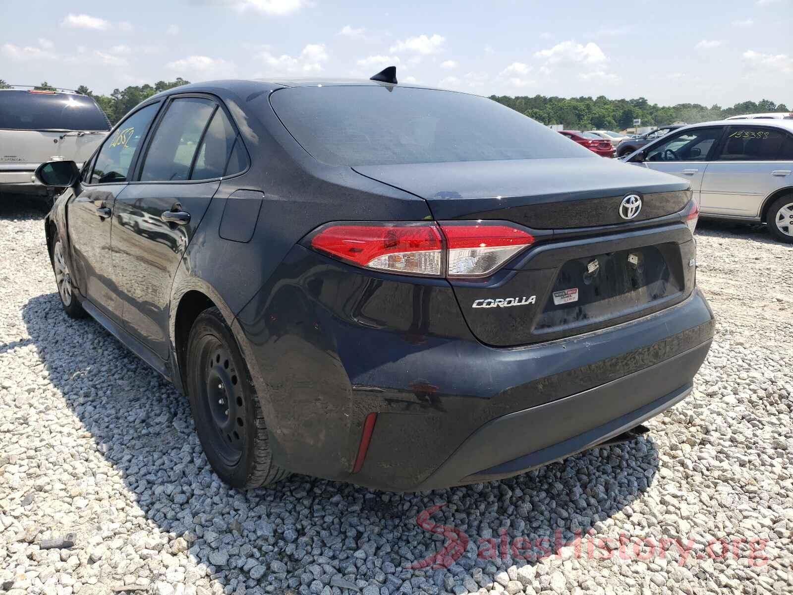 5YFEPRAE3LP076922 2020 TOYOTA COROLLA