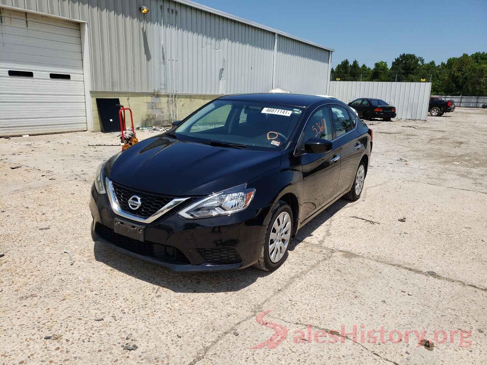 3N1AB7AP3KY233885 2019 NISSAN SENTRA