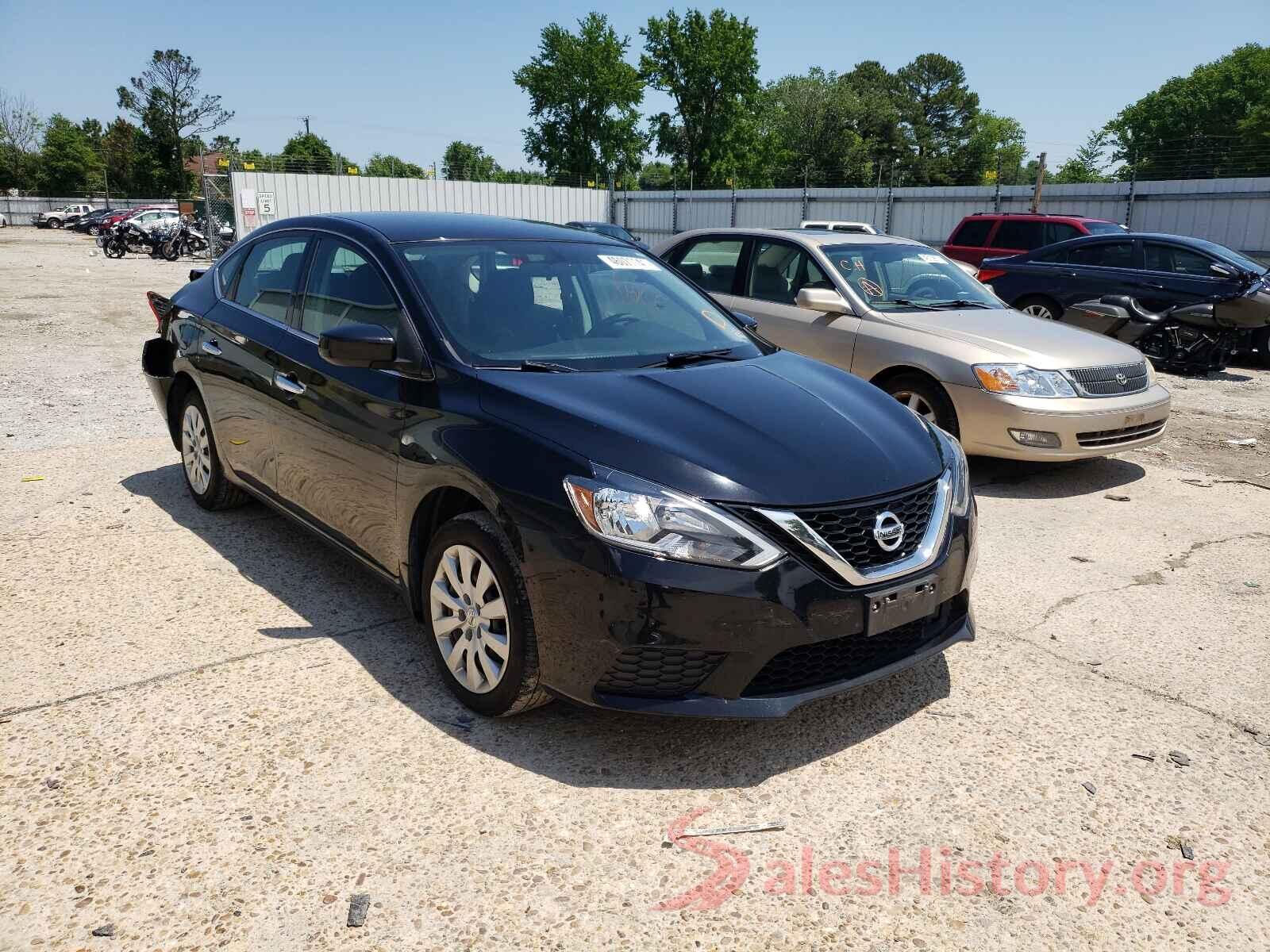 3N1AB7AP3KY233885 2019 NISSAN SENTRA