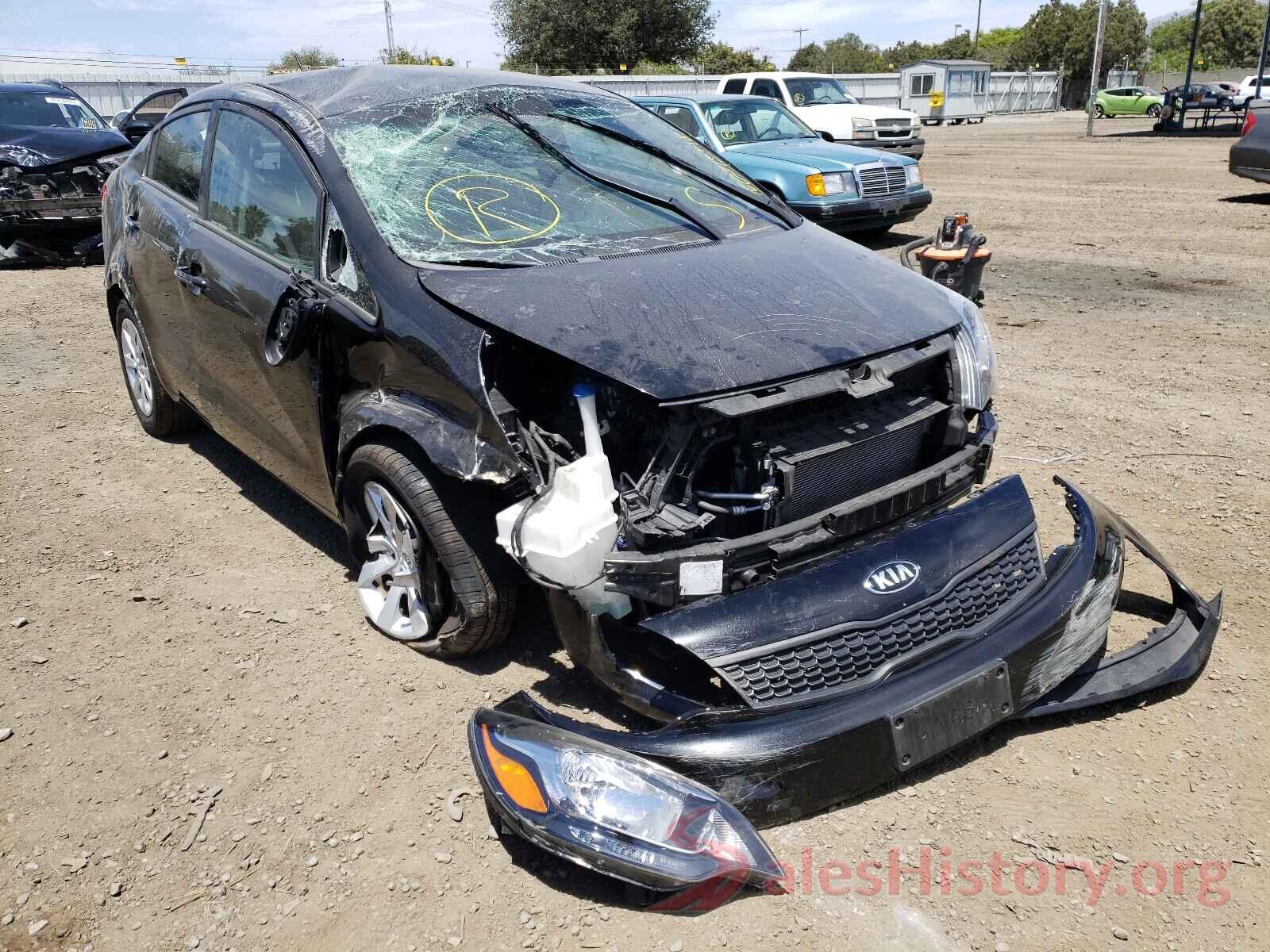 KNADM4A3XH6115376 2017 KIA RIO