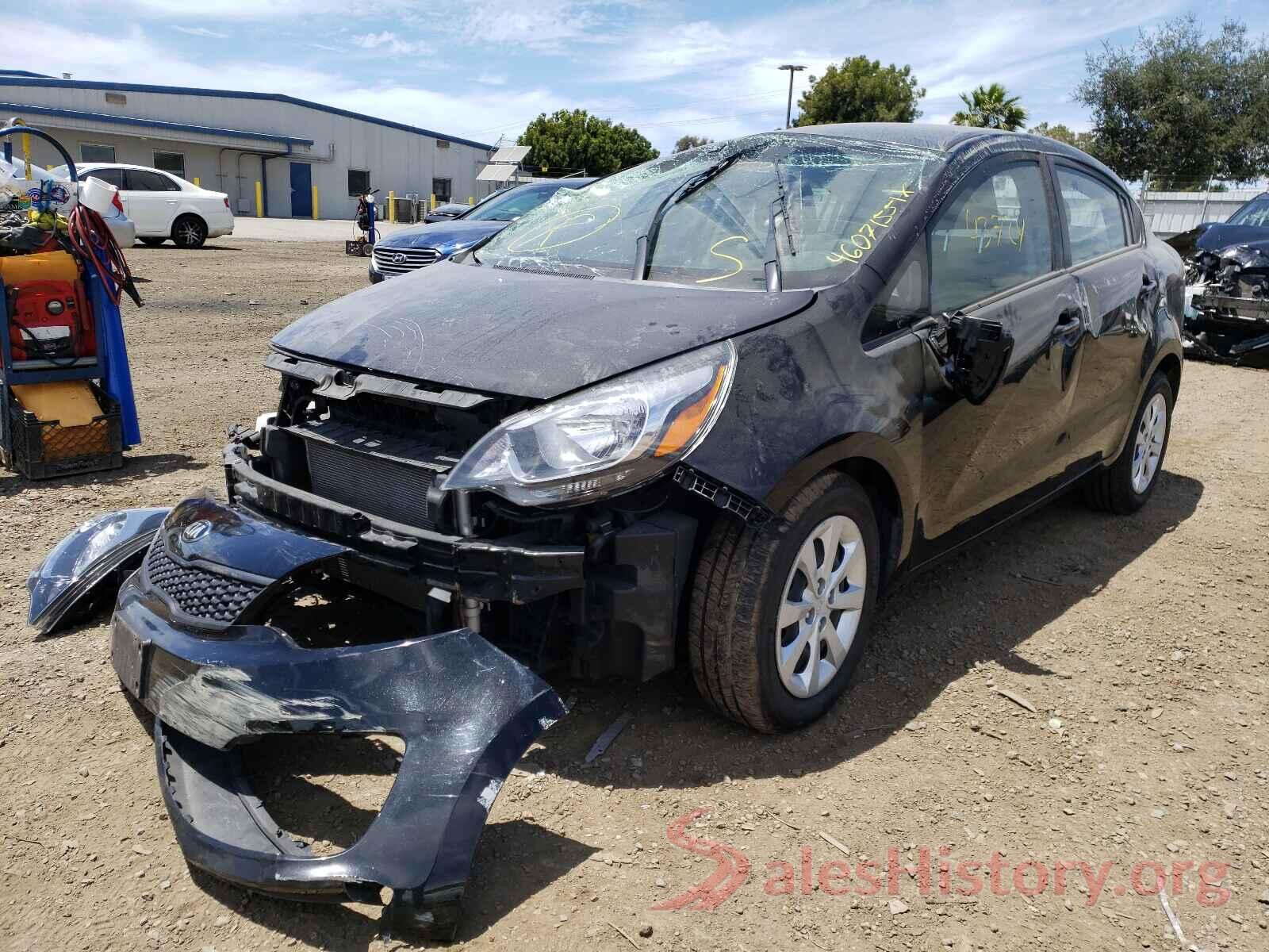 KNADM4A3XH6115376 2017 KIA RIO