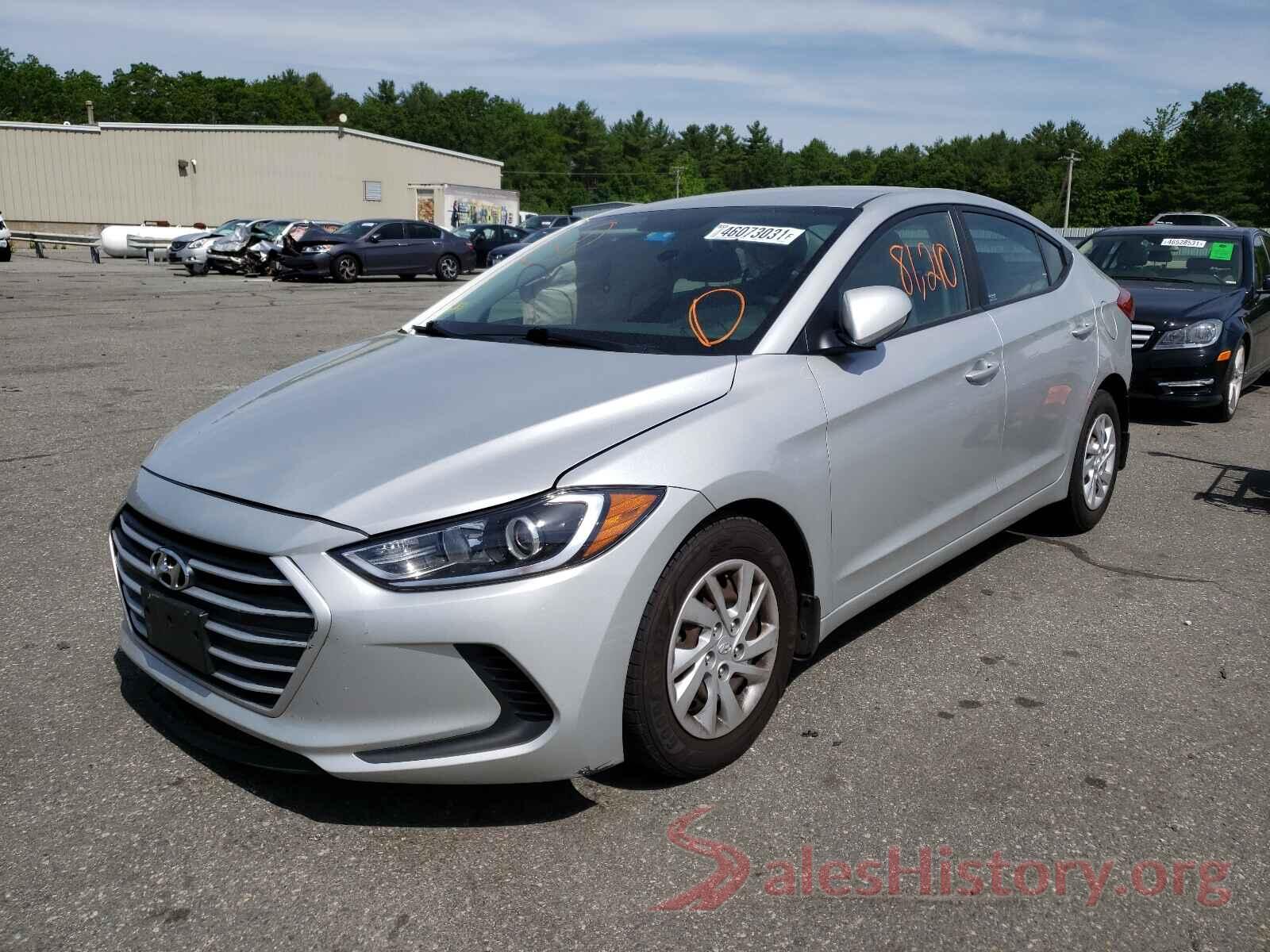 5NPD74LFXJH369179 2018 HYUNDAI ELANTRA