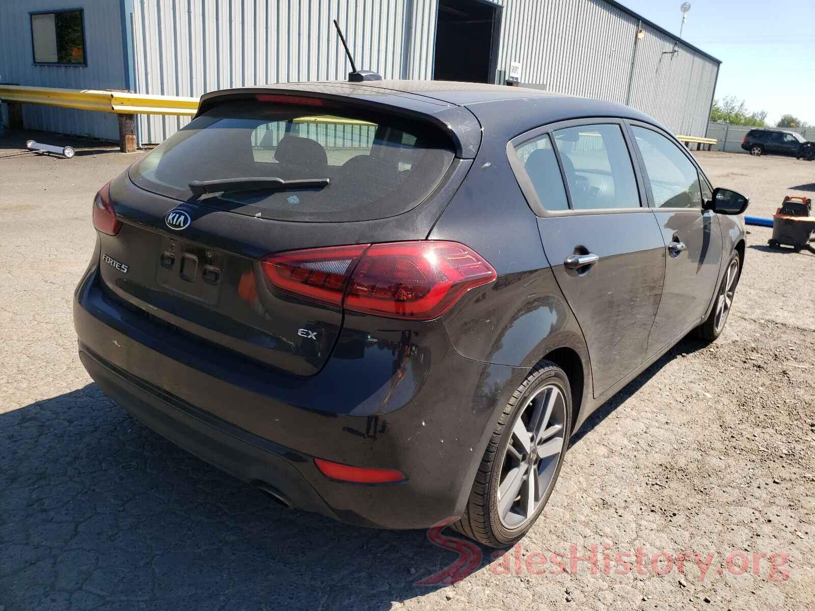 KNAFX5A80H5674569 2017 KIA FORTE