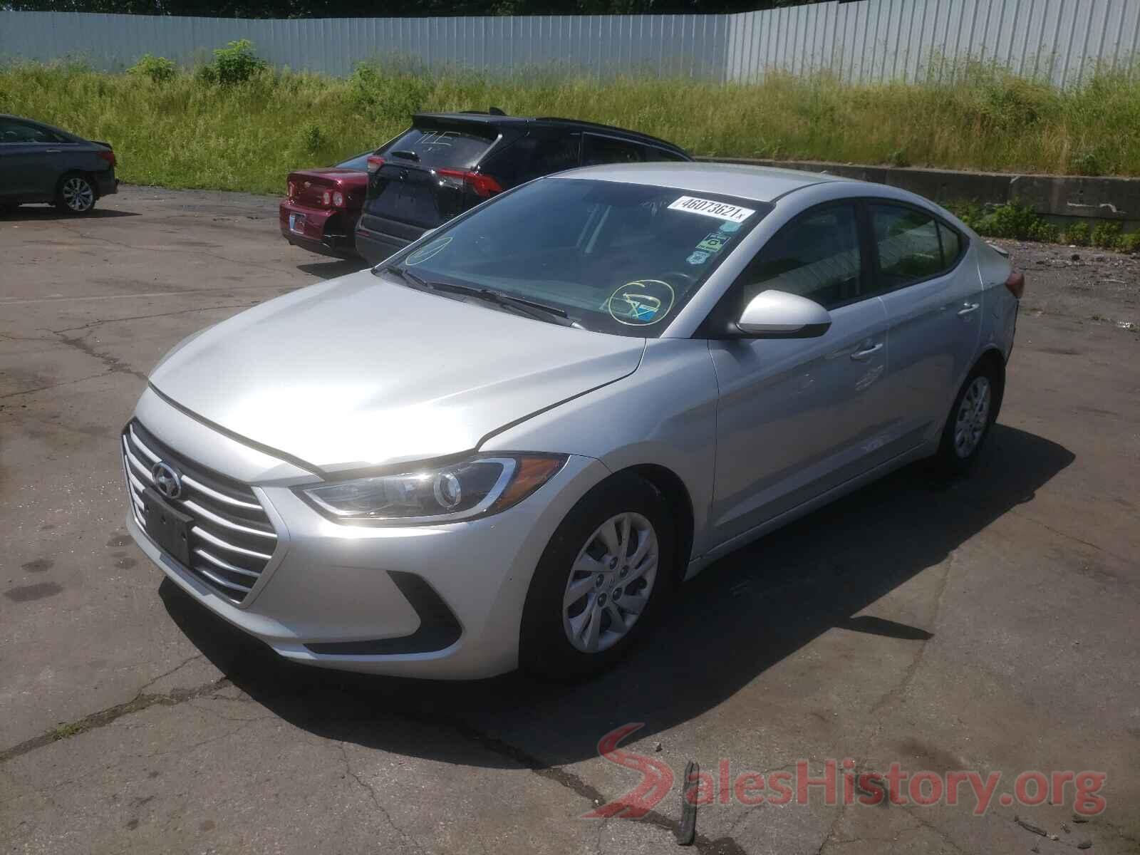 5NPD74LF5HH077160 2017 HYUNDAI ELANTRA