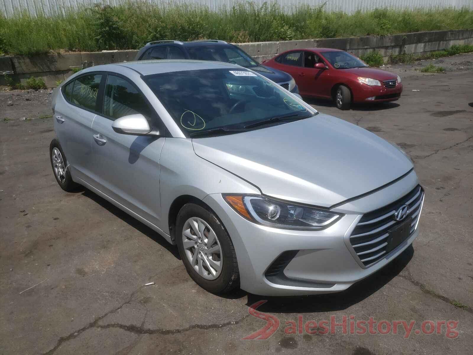 5NPD74LF5HH077160 2017 HYUNDAI ELANTRA