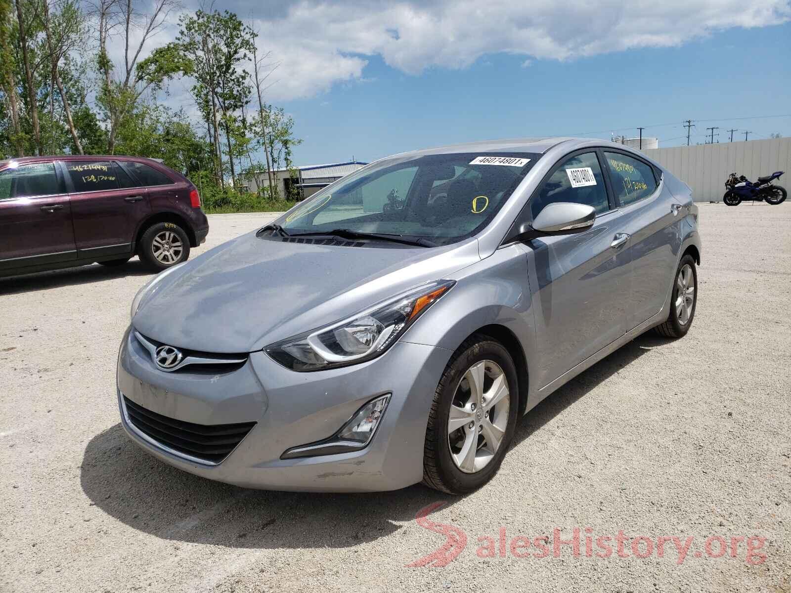 5NPDH4AE5GH775550 2016 HYUNDAI ELANTRA