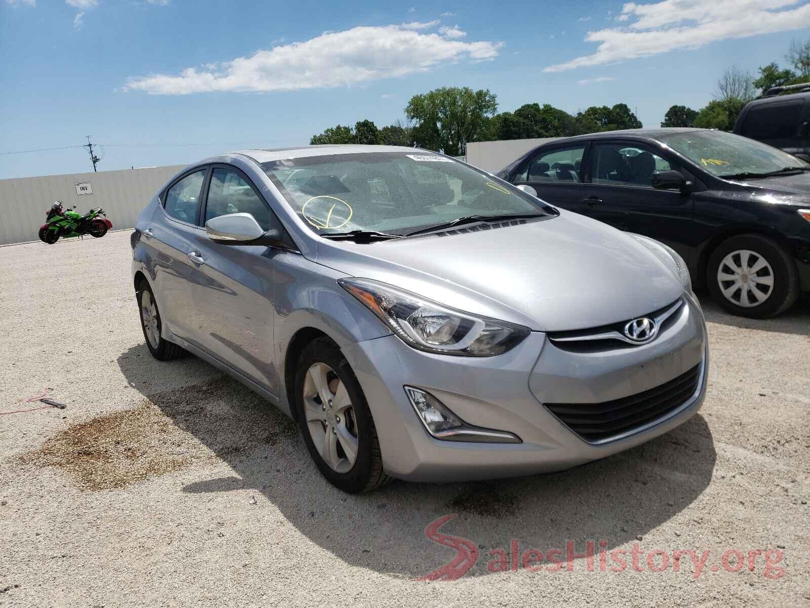 5NPDH4AE5GH775550 2016 HYUNDAI ELANTRA