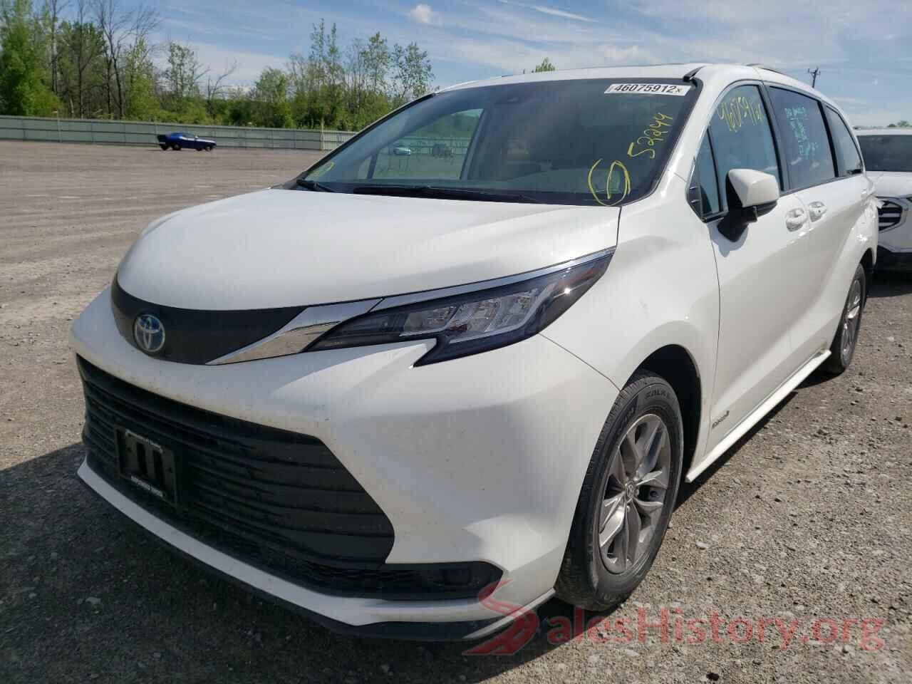 5TDBSKFC6MS022538 2021 TOYOTA SIENNA