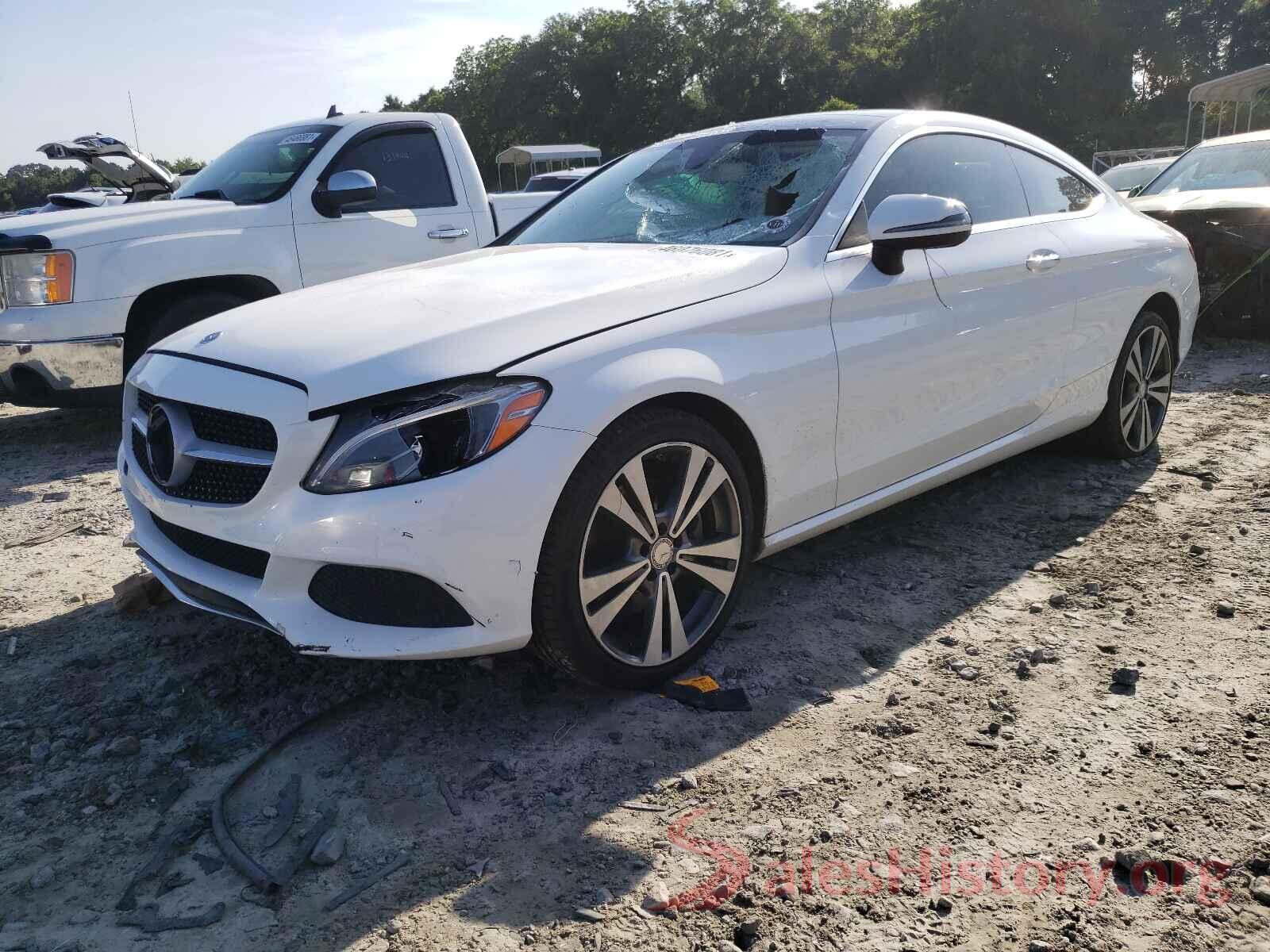 WDDWJ4JB7HF380838 2017 MERCEDES-BENZ C CLASS