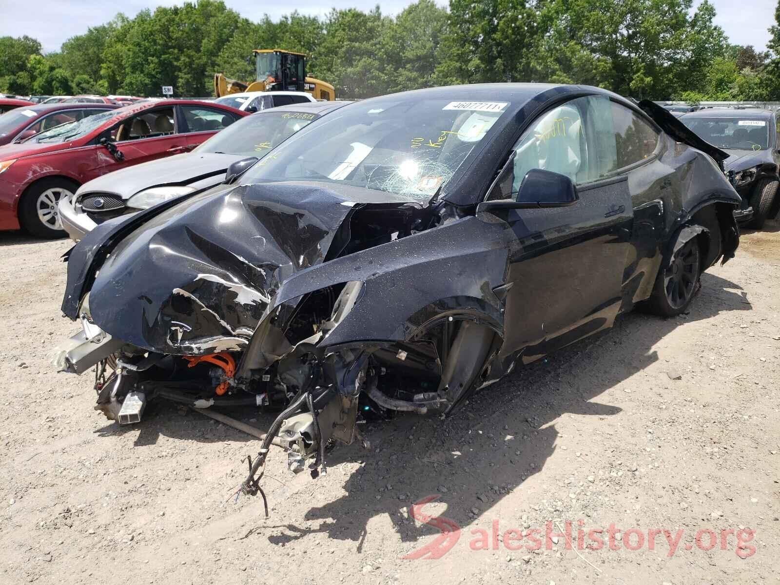 5YJYGDEEXMF070798 2021 TESLA MODEL Y