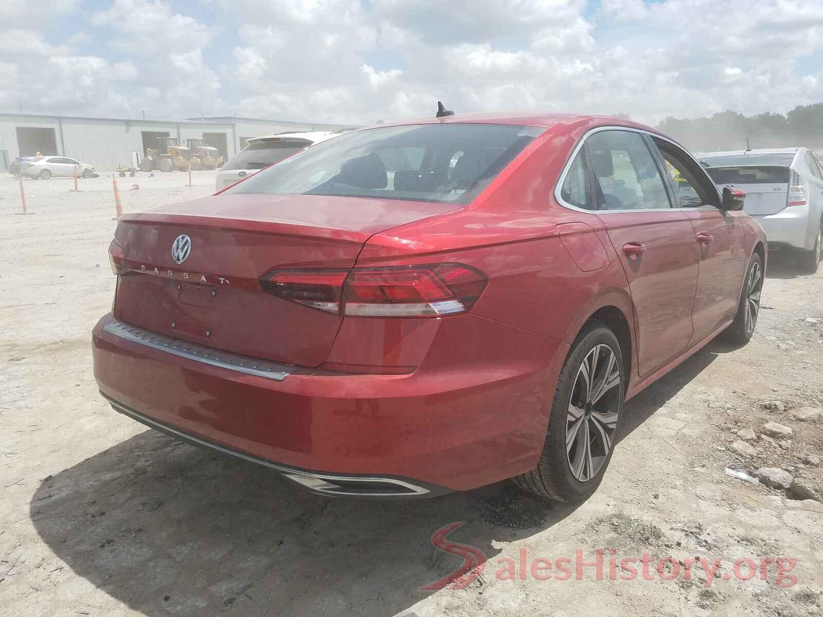 1VWSA7A3XMC003674 2021 VOLKSWAGEN PASSAT