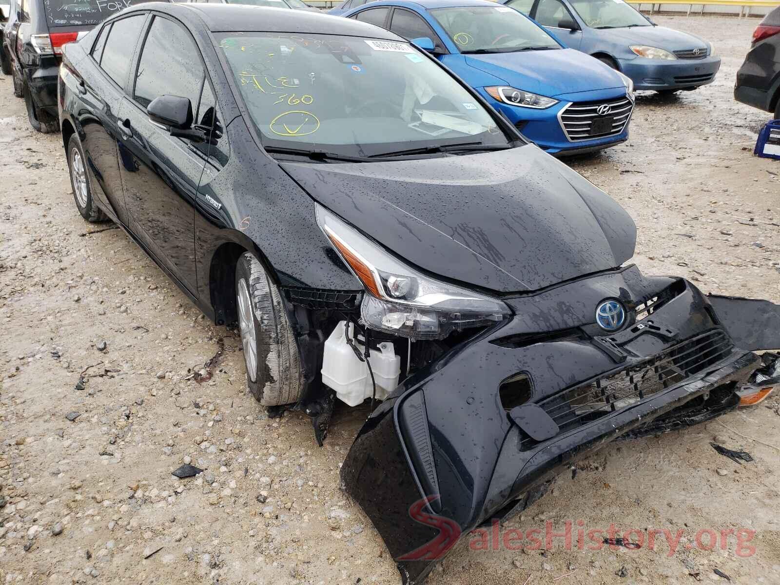 JTDKARFU1L3118680 2020 TOYOTA PRIUS