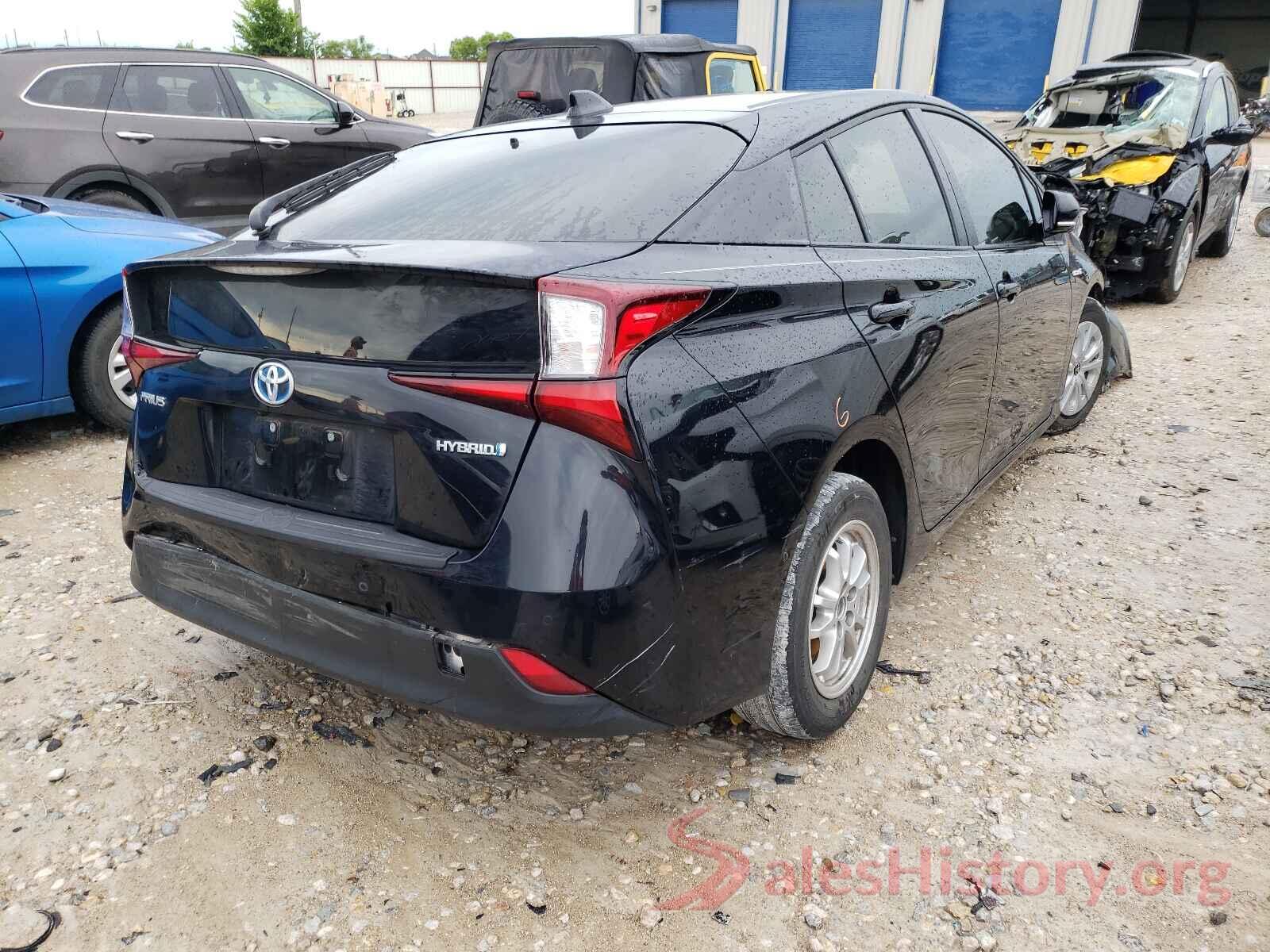 JTDKARFU1L3118680 2020 TOYOTA PRIUS