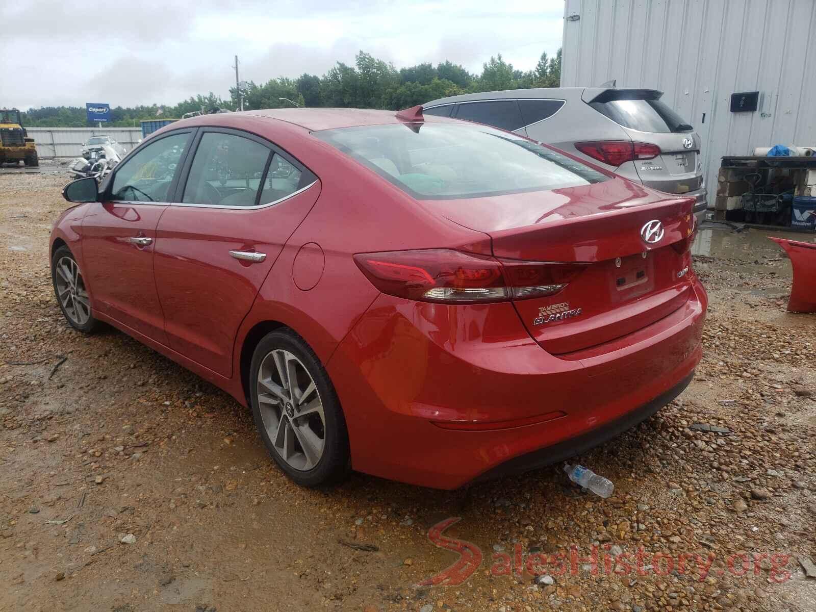 5NPD84LF5HH087460 2017 HYUNDAI ELANTRA