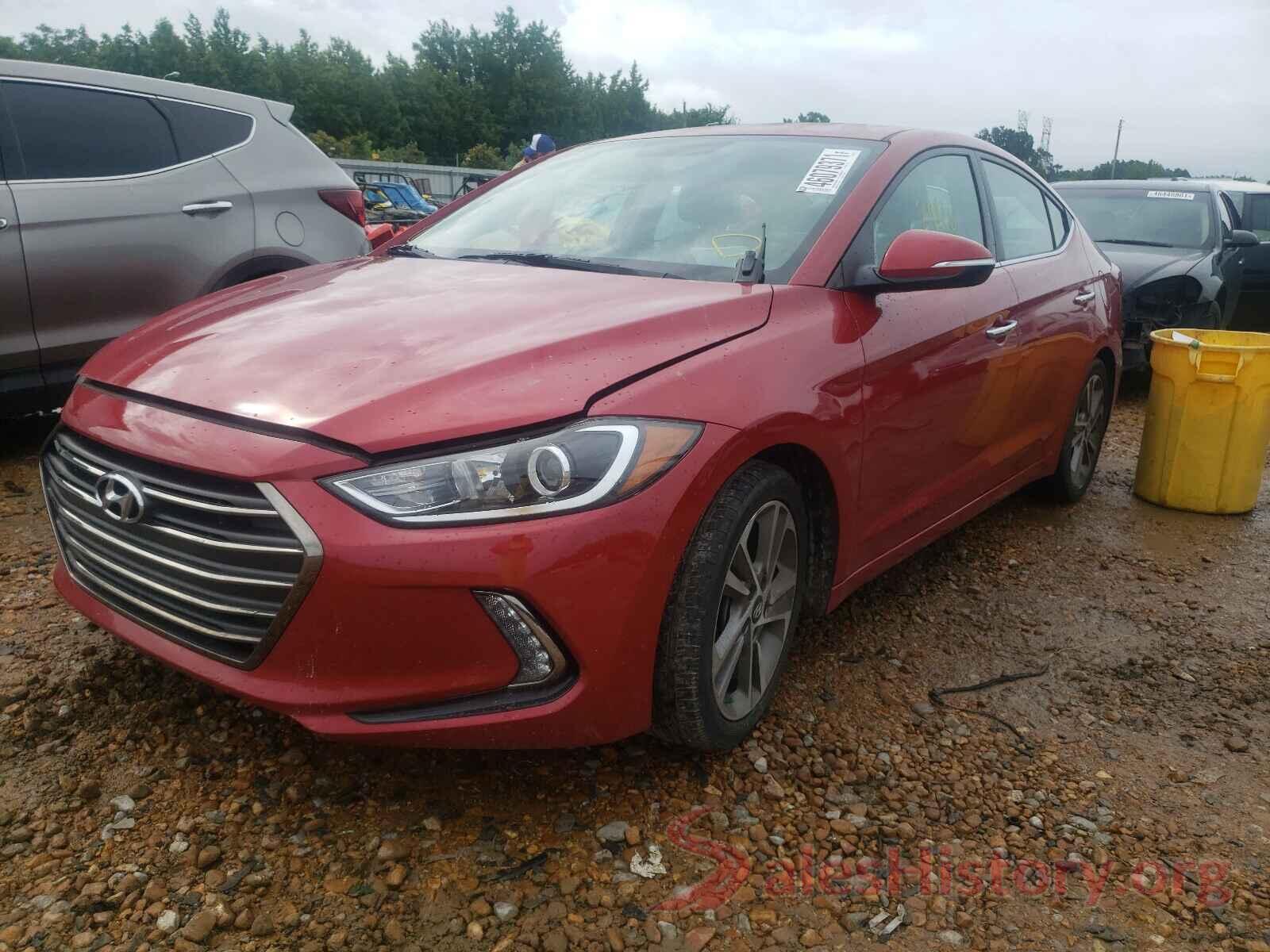 5NPD84LF5HH087460 2017 HYUNDAI ELANTRA