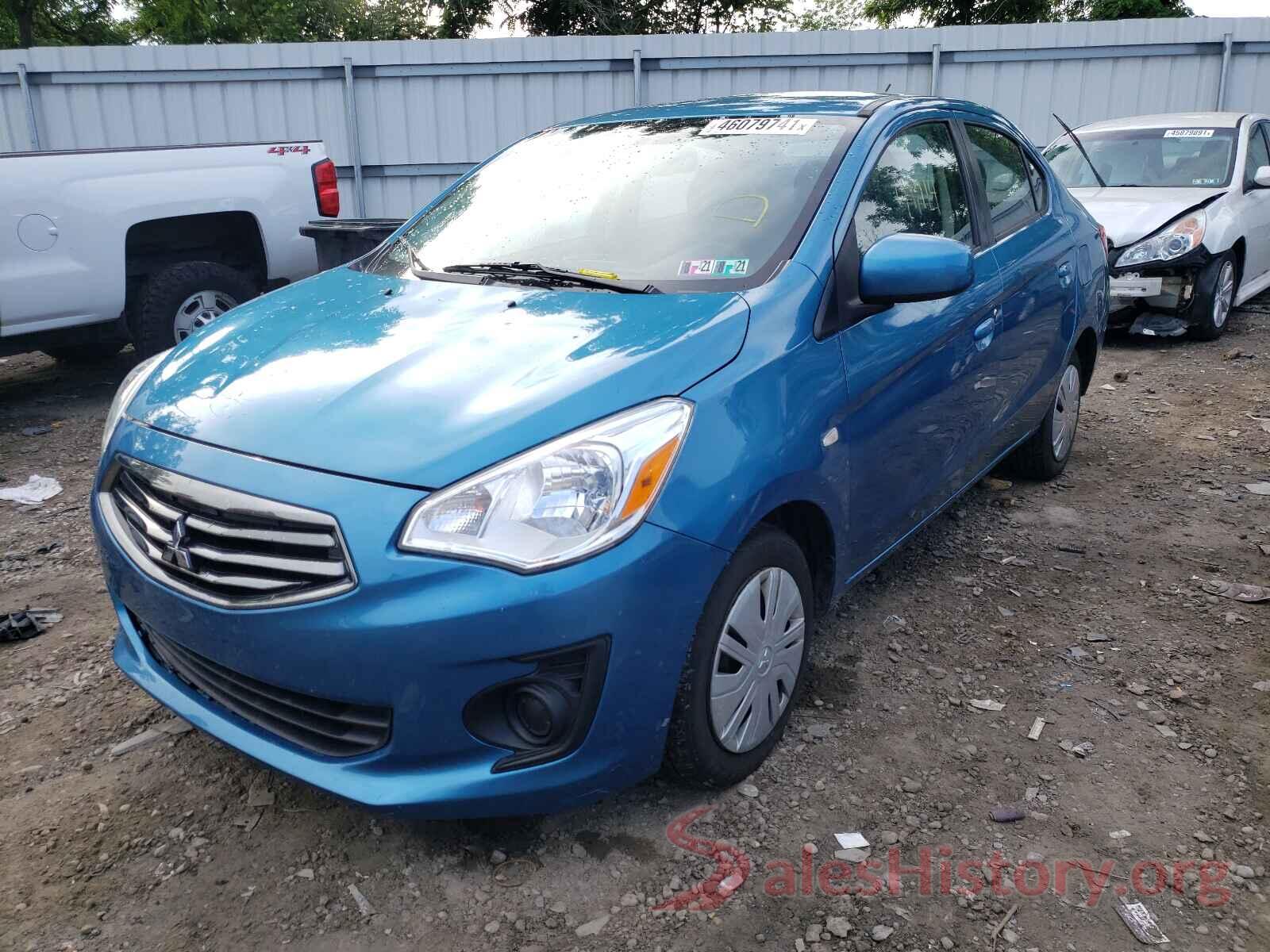 ML32F3FJXHHF11615 2017 MITSUBISHI MIRAGE