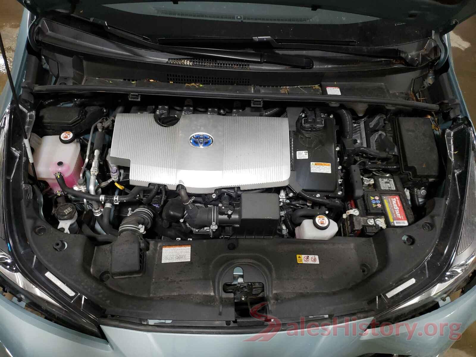 JTDKARFU5K3086556 2019 TOYOTA PRIUS