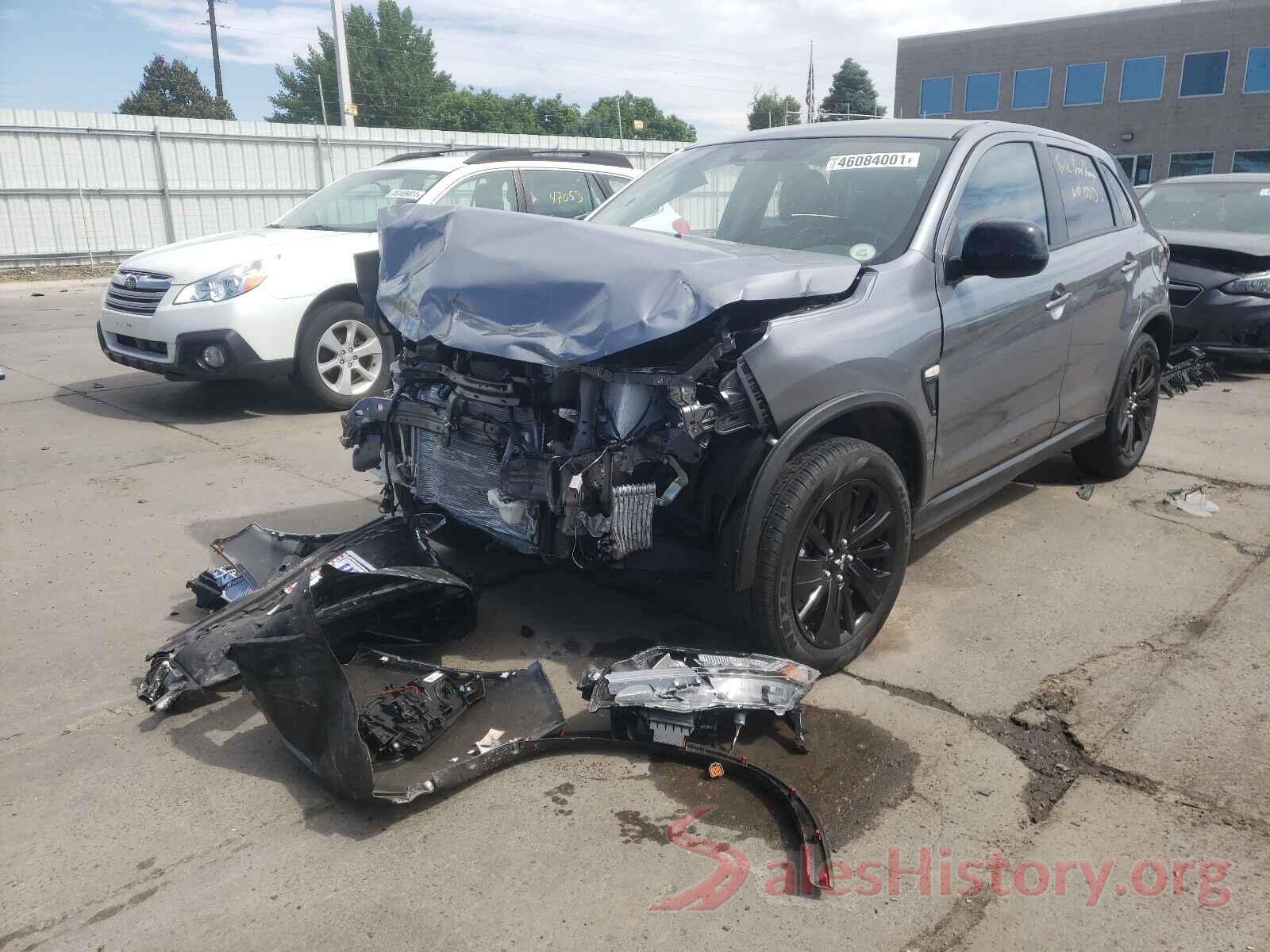 JA4ARUAU6MU016814 2021 MITSUBISHI OUTLANDER