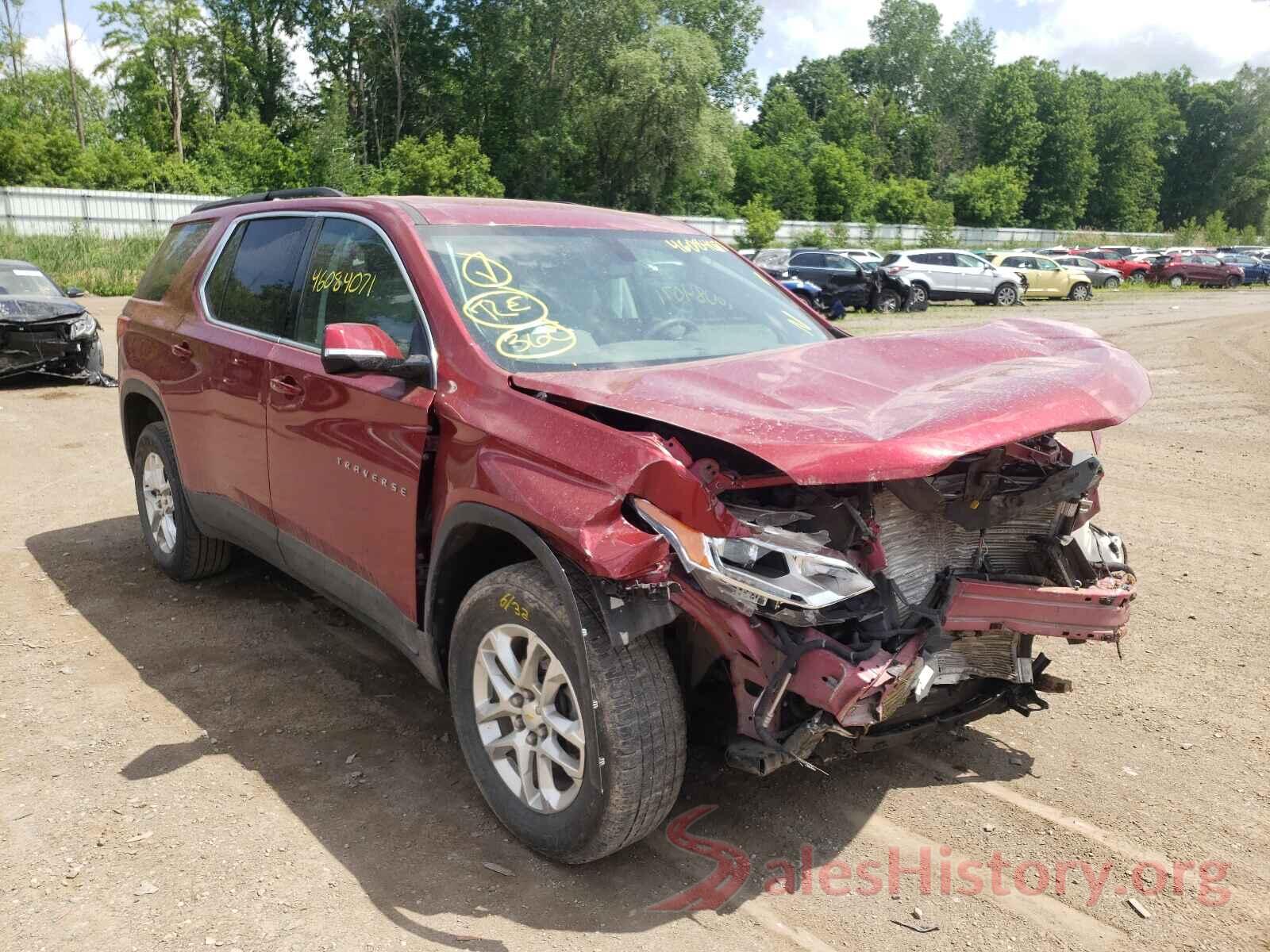 1GNEVGKW6KJ287804 2019 CHEVROLET TRAVERSE