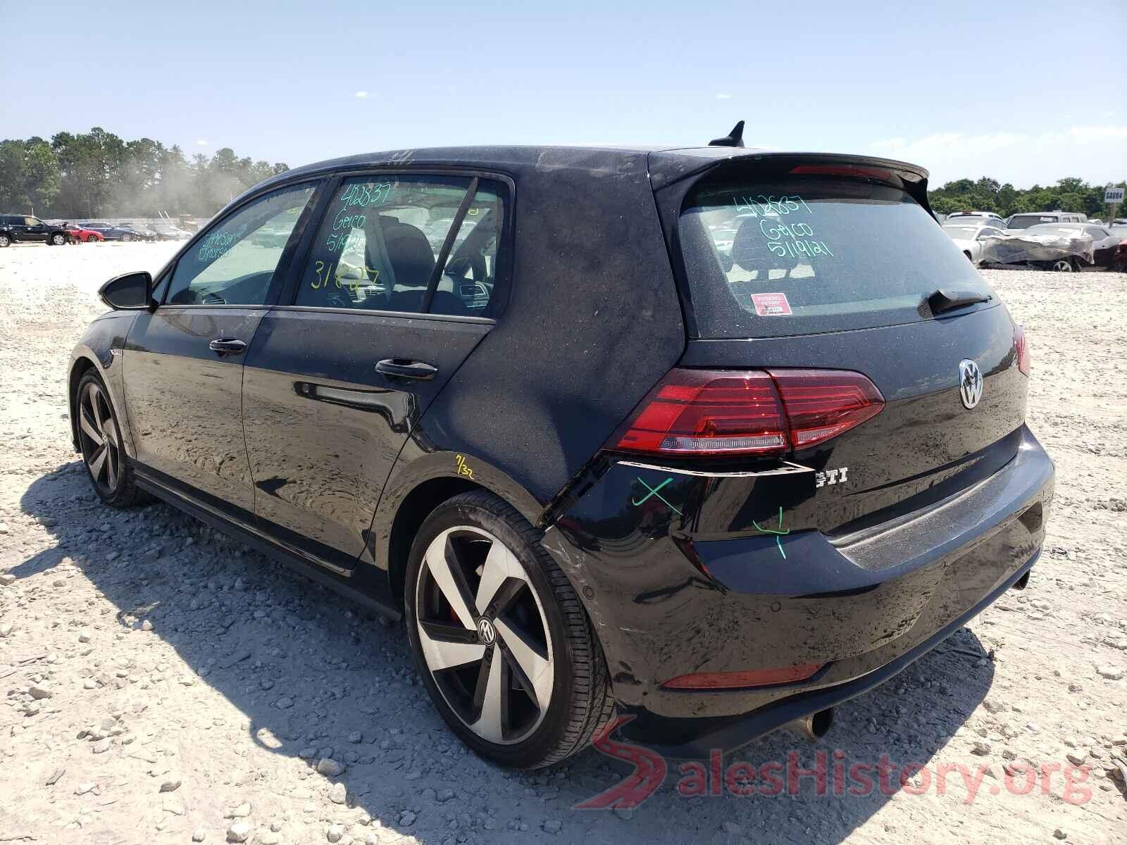 3VW447AU0JM289117 2018 VOLKSWAGEN GTI