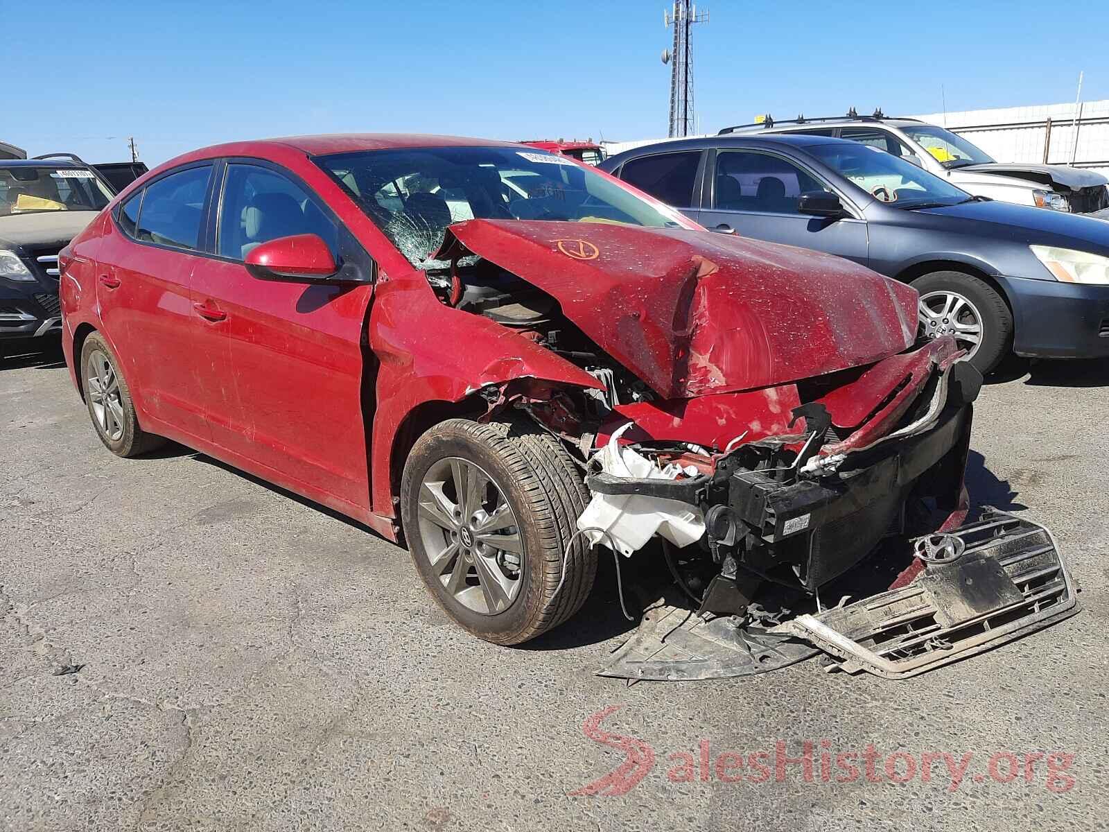 5NPD84LF5JH324454 2018 HYUNDAI ELANTRA