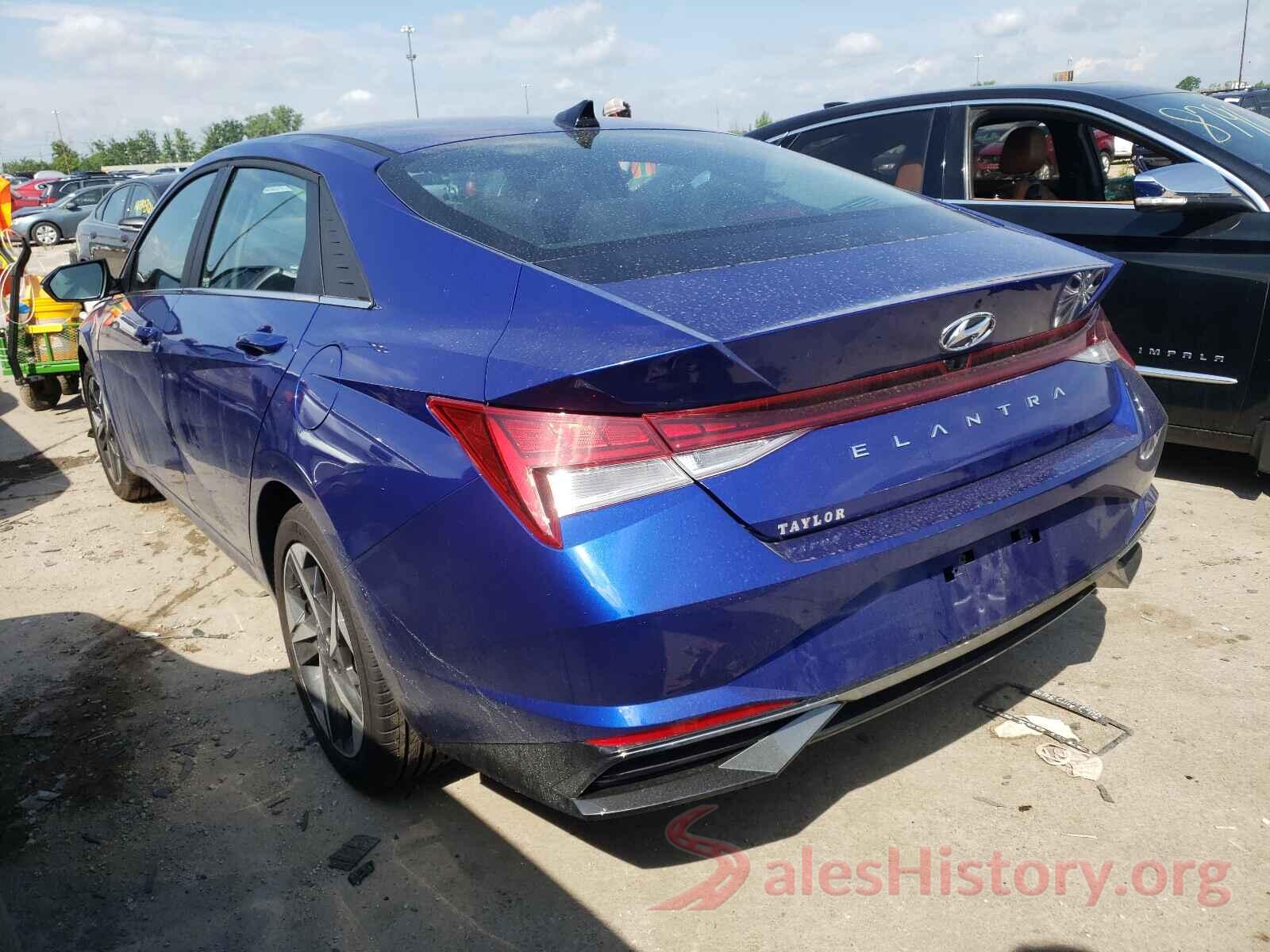 KMHLN4AG6MU109705 2021 HYUNDAI ELANTRA