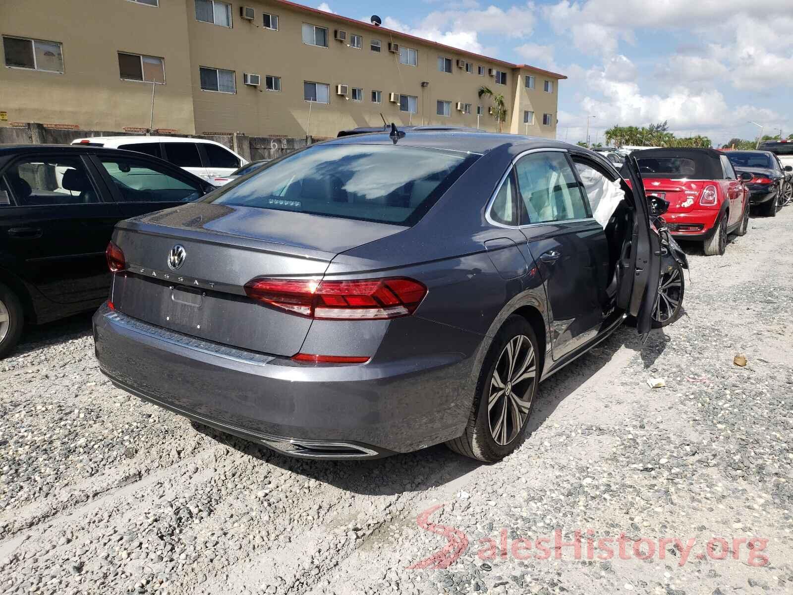 1VWSA7A39MC001740 2021 VOLKSWAGEN PASSAT