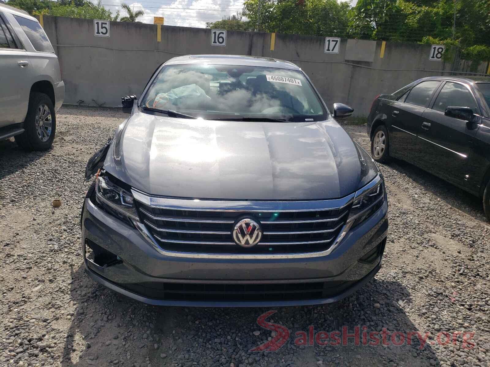 1VWSA7A39MC001740 2021 VOLKSWAGEN PASSAT