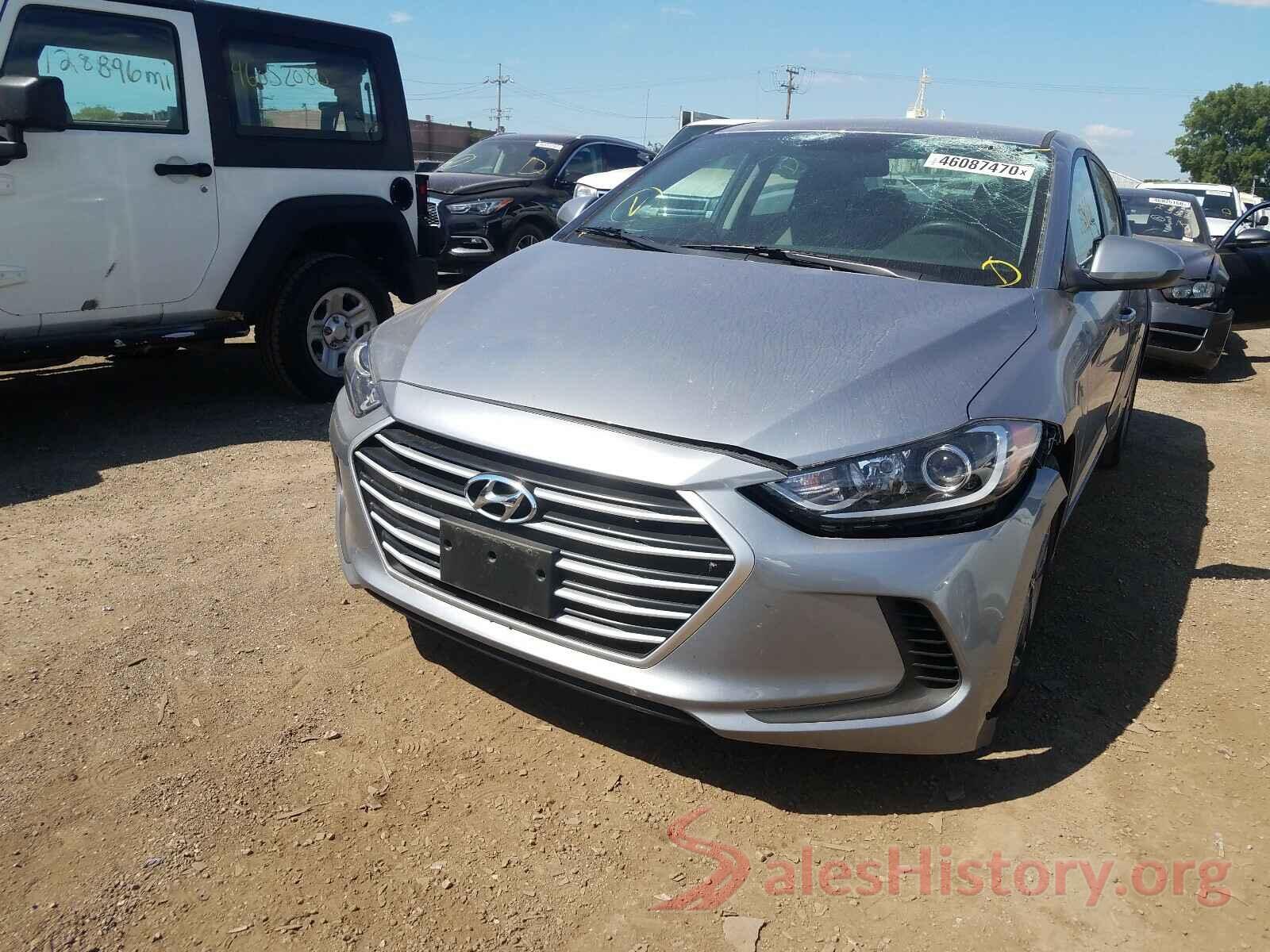 5NPD84LF7HH023503 2017 HYUNDAI ELANTRA