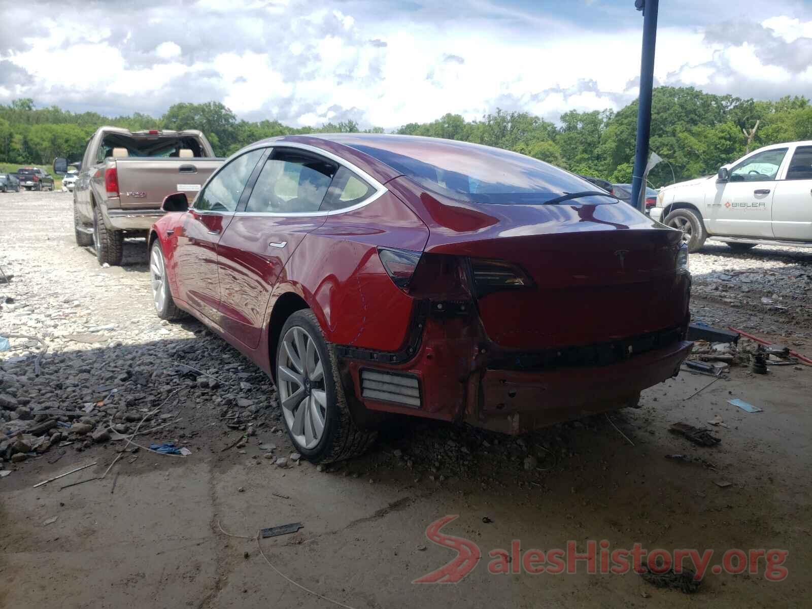 5YJ3E1EA9JF003570 2018 TESLA MODEL 3