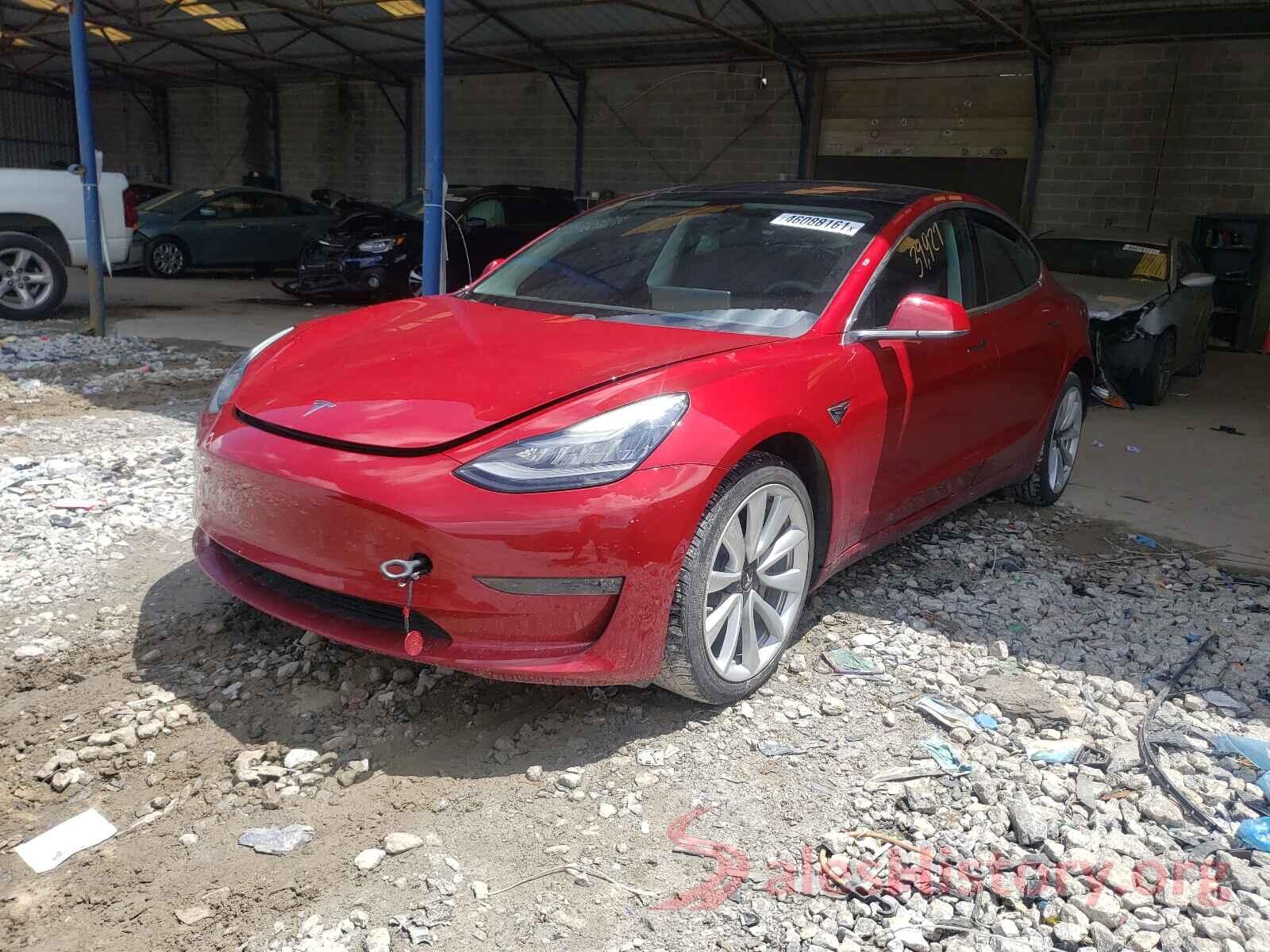 5YJ3E1EA9JF003570 2018 TESLA MODEL 3