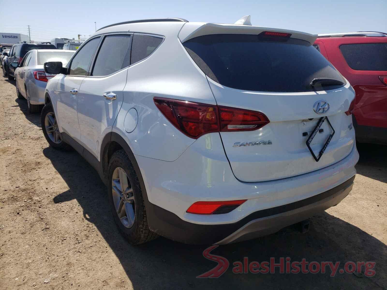 5NMZUDLB7HH011265 2017 HYUNDAI SANTA FE