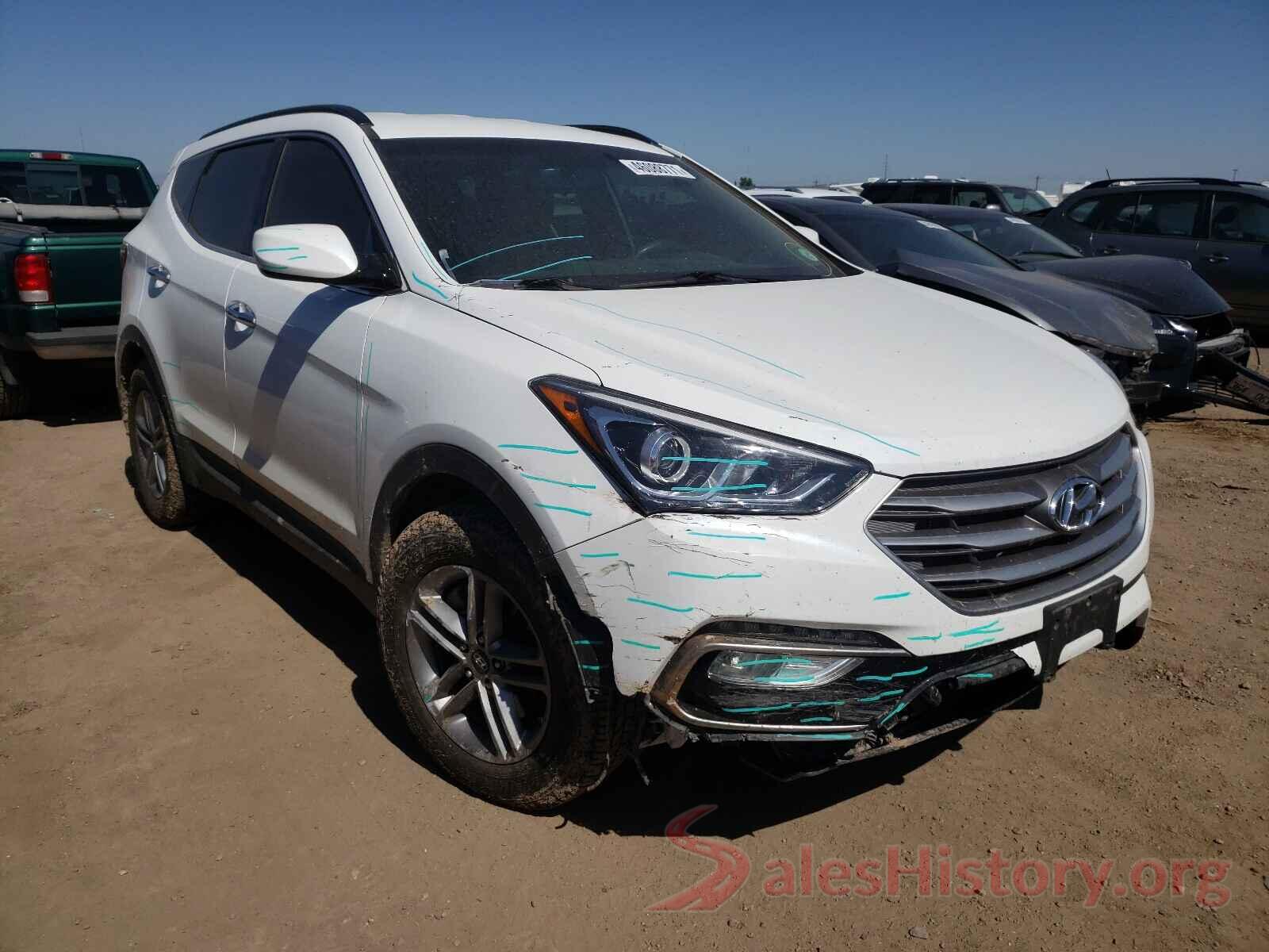 5NMZUDLB7HH011265 2017 HYUNDAI SANTA FE