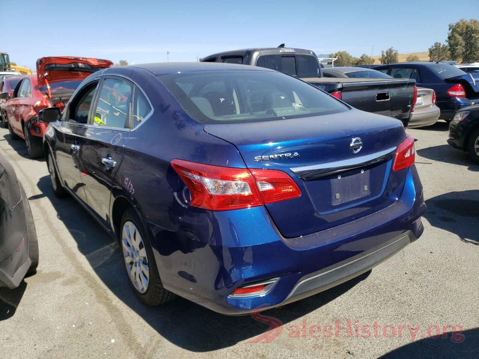 3N1AB7AP8HY307701 2017 NISSAN SENTRA