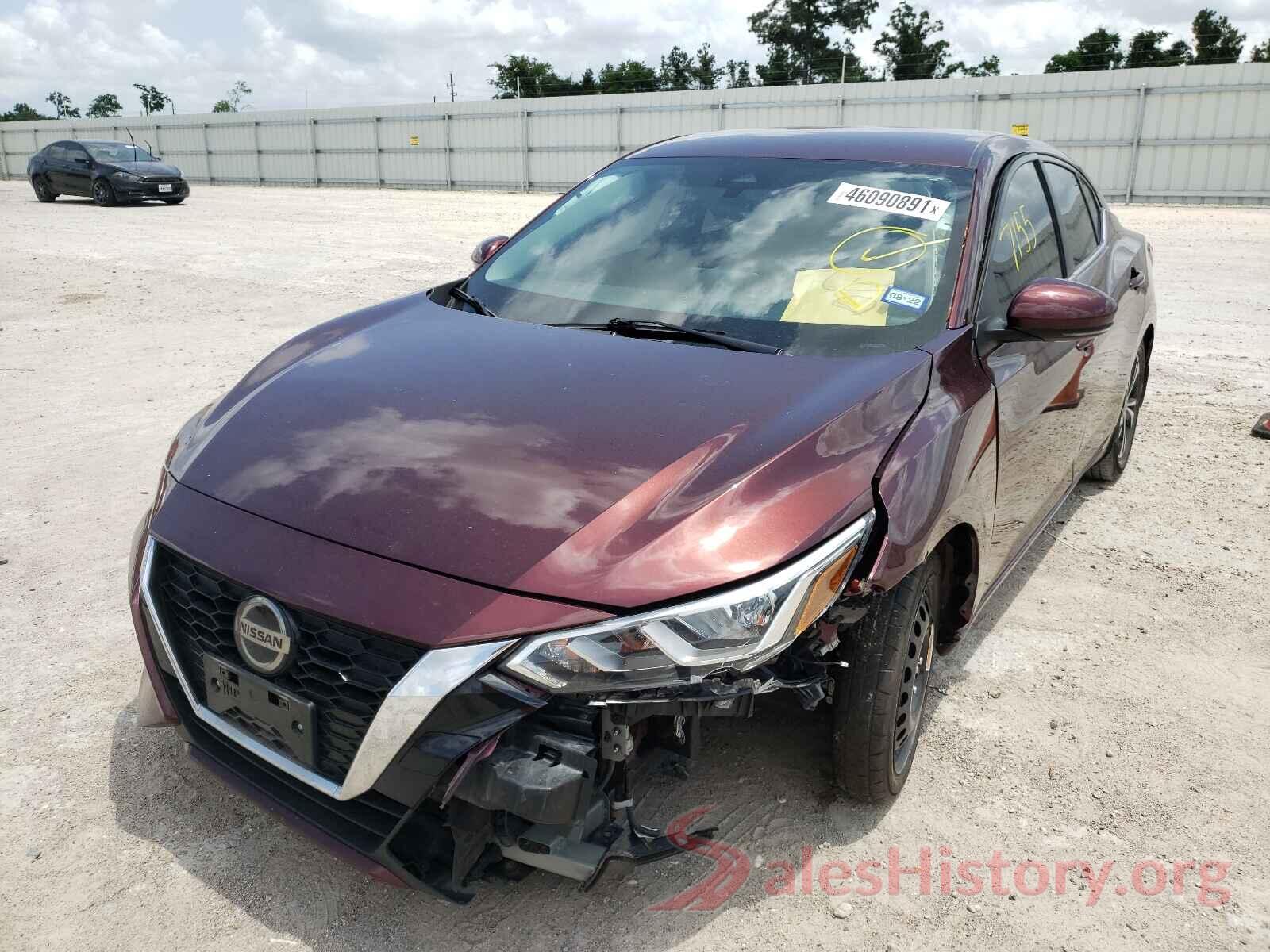 3N1AB8CV2LY265133 2020 NISSAN SENTRA