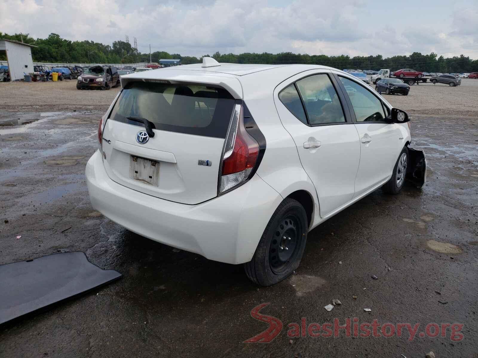 JTDKDTB35G1116045 2016 TOYOTA PRIUS