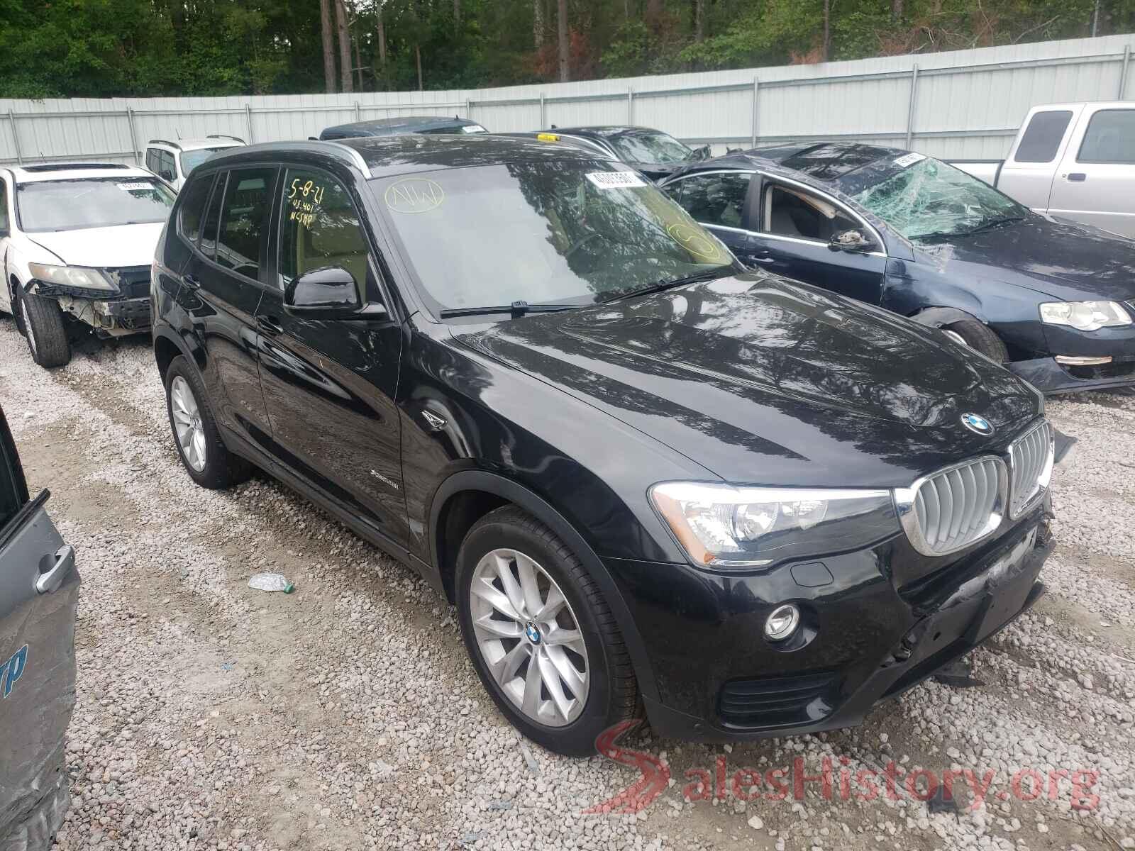 5UXWX9C55G0D84015 2016 BMW X3