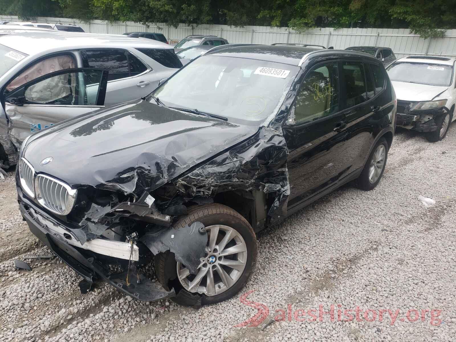 5UXWX9C55G0D84015 2016 BMW X3