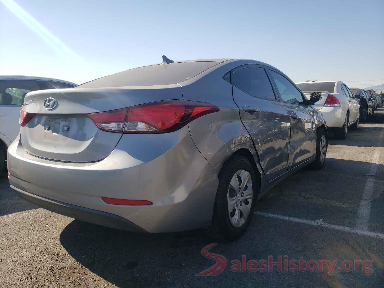 KMHDH4AE7GU477048 2016 HYUNDAI ELANTRA