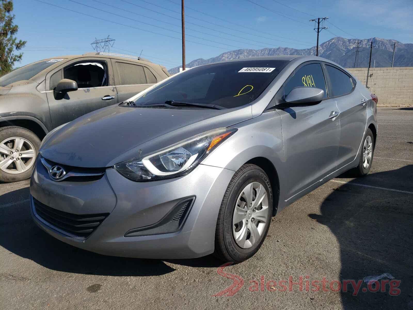 KMHDH4AE7GU477048 2016 HYUNDAI ELANTRA