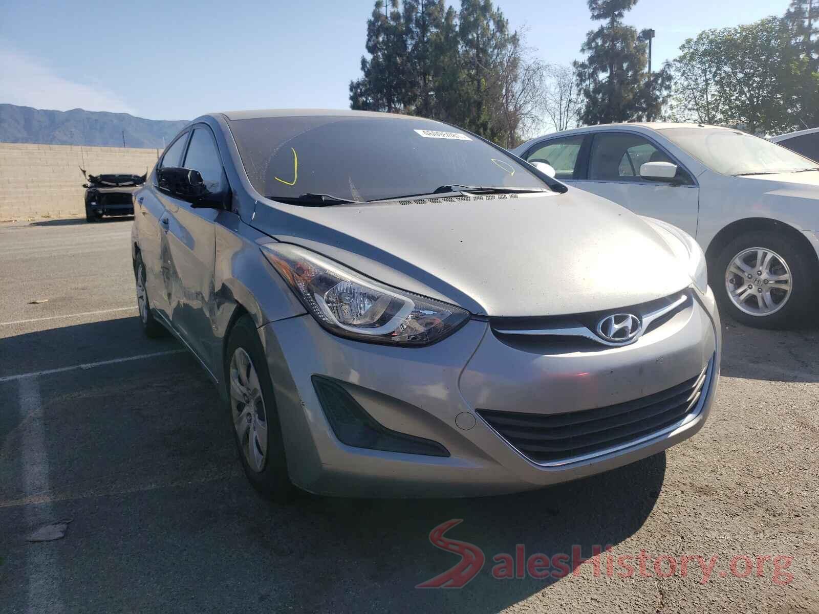 KMHDH4AE7GU477048 2016 HYUNDAI ELANTRA