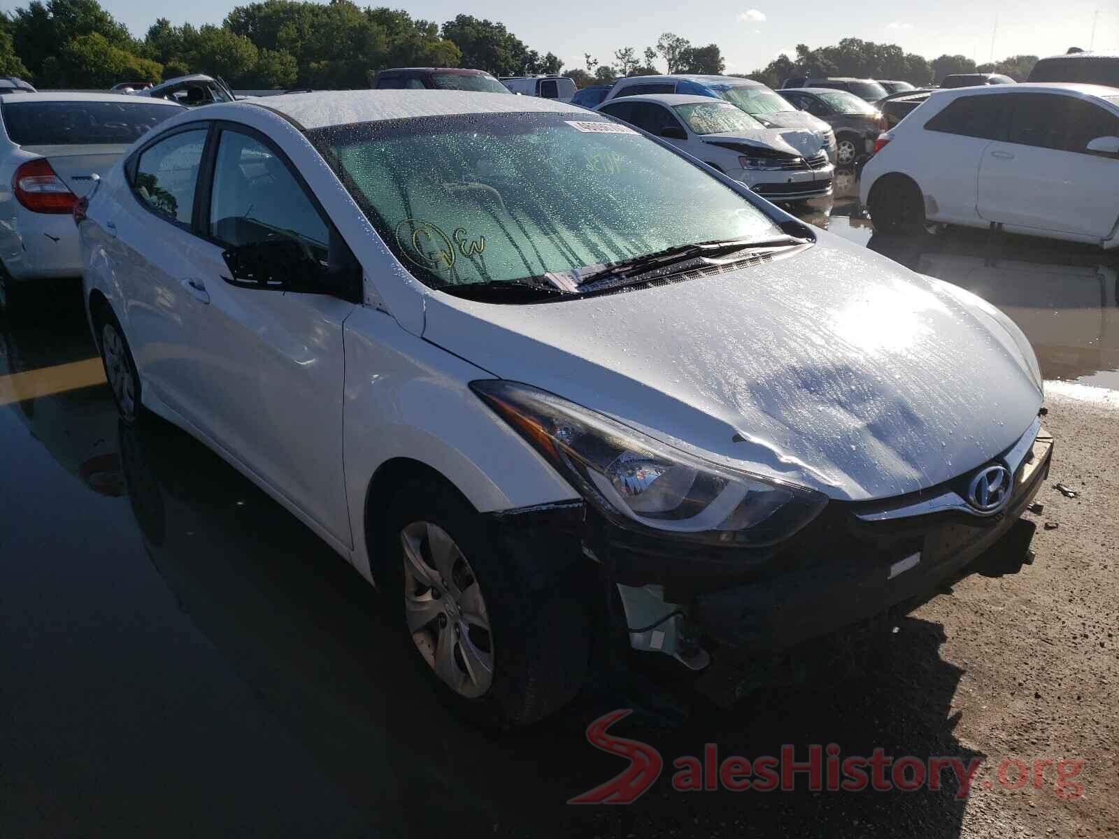 5NPDH4AE2GH674403 2016 HYUNDAI ELANTRA