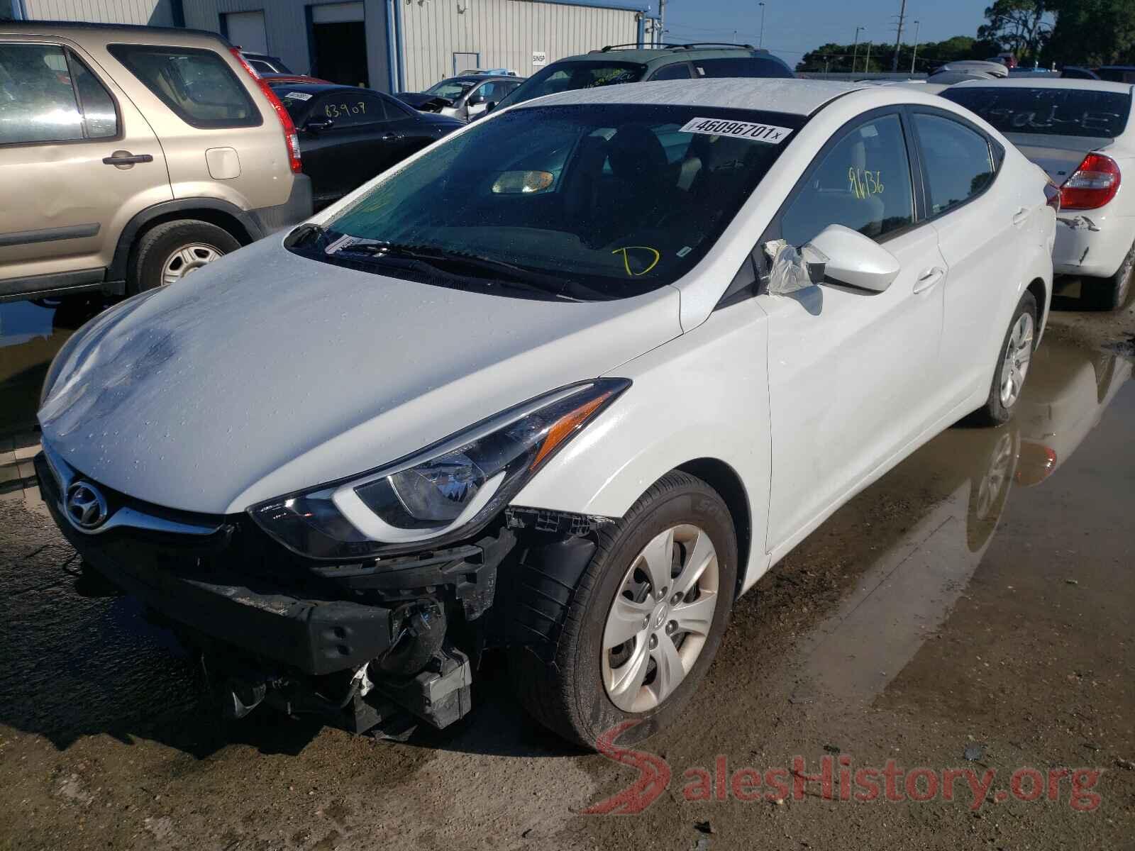 5NPDH4AE2GH674403 2016 HYUNDAI ELANTRA