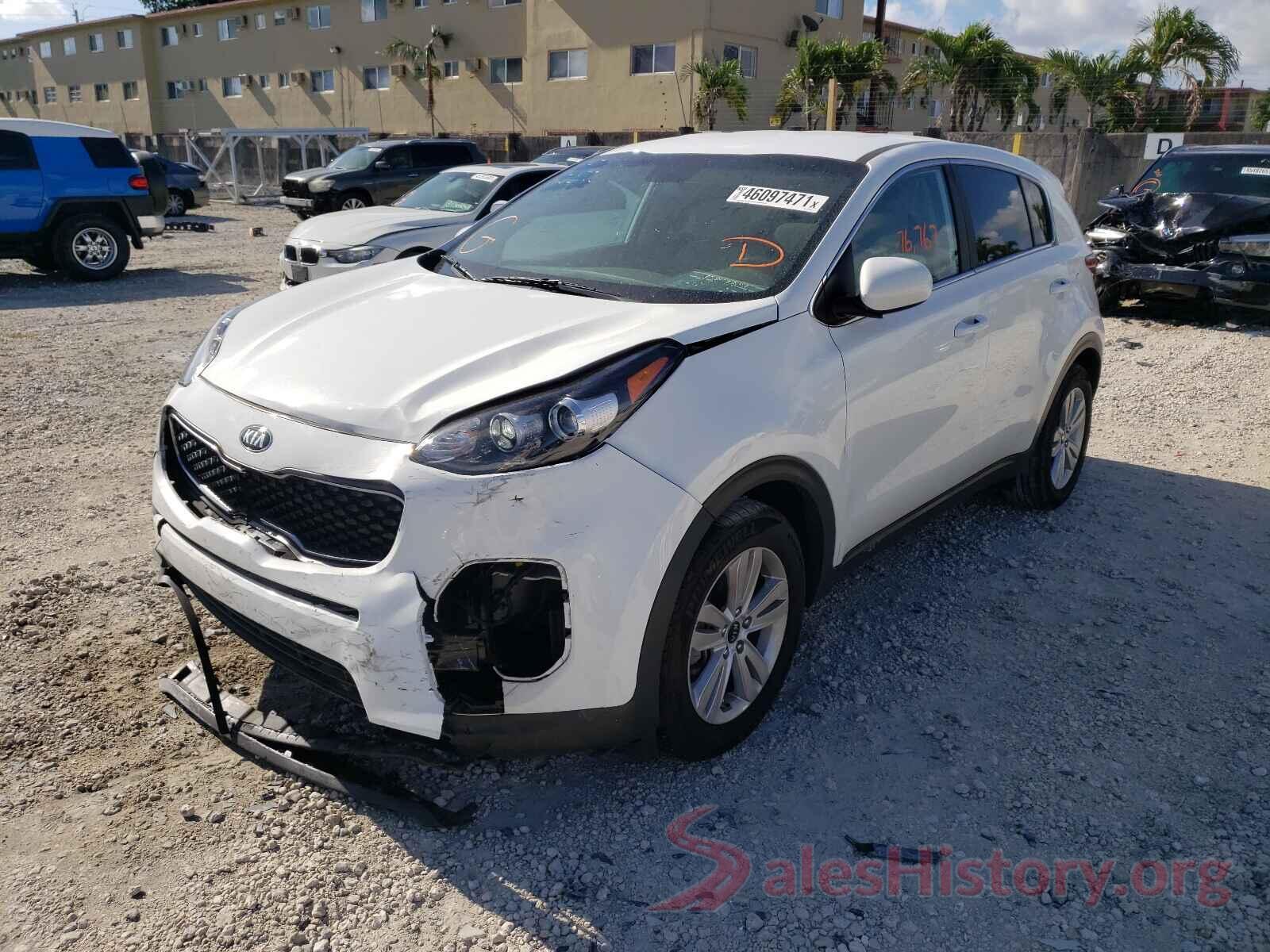 KNDPM3AC2H7207778 2017 KIA SPORTAGE