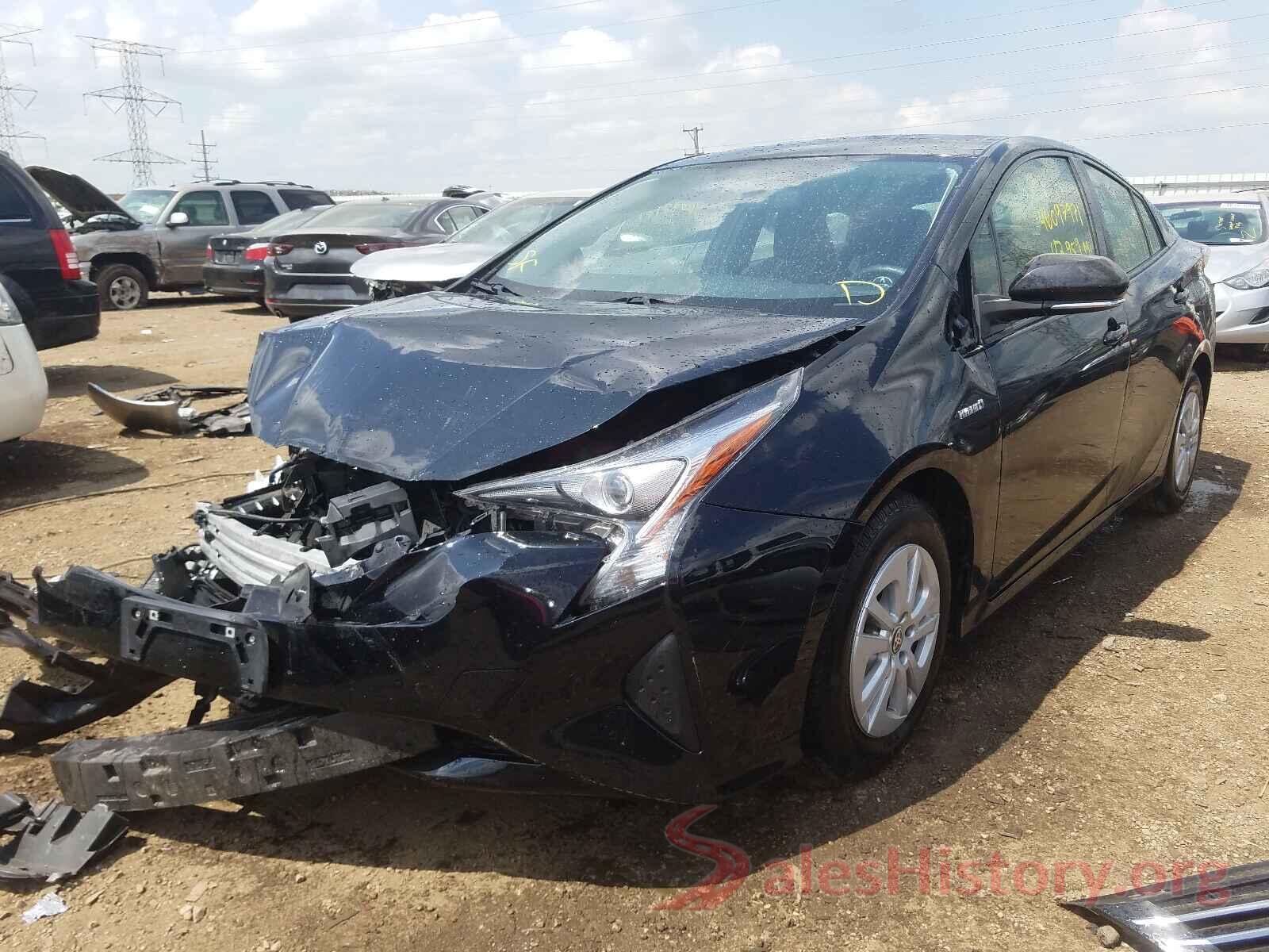 JTDKBRFU1G3501554 2016 TOYOTA PRIUS