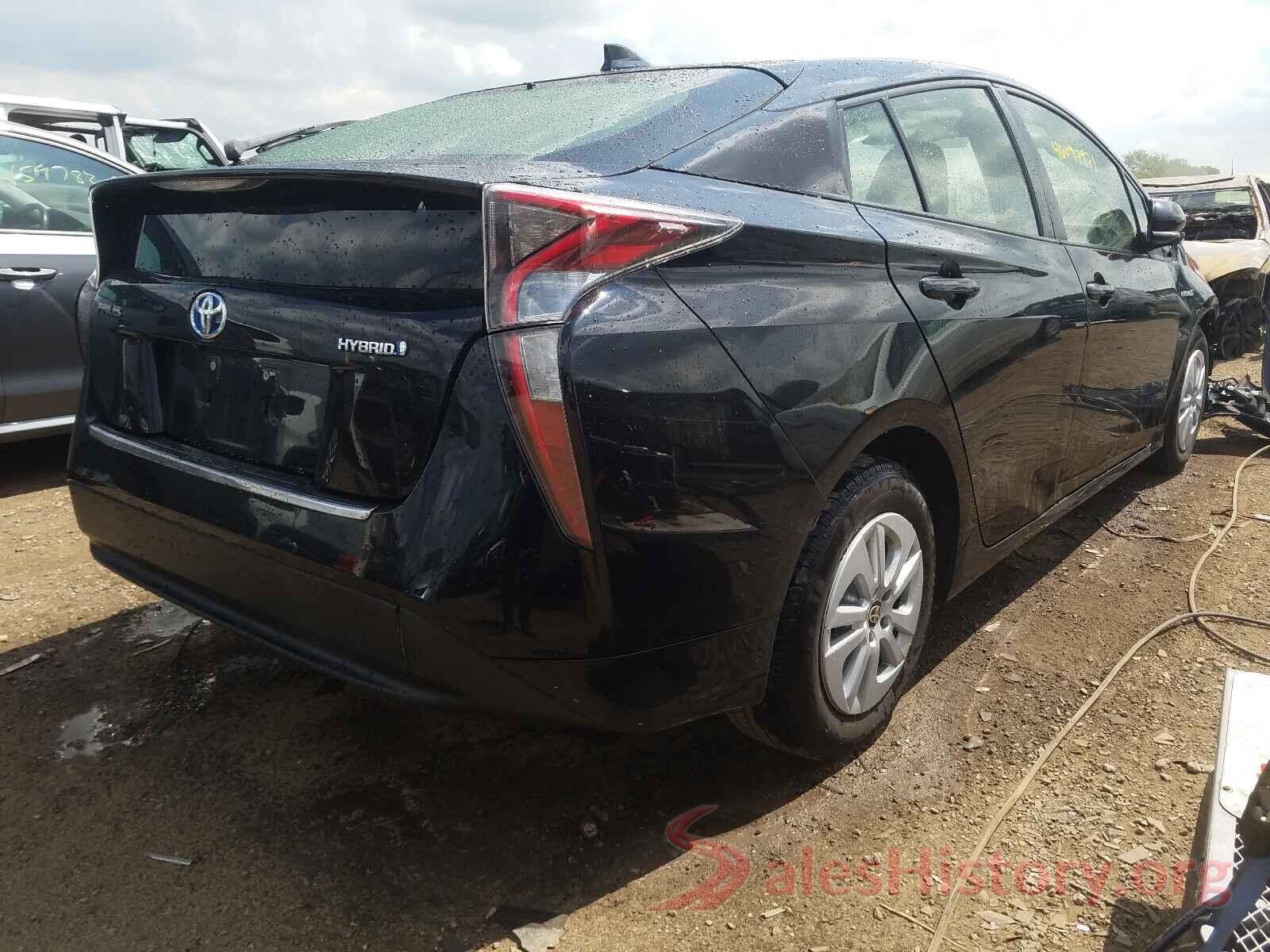 JTDKBRFU1G3501554 2016 TOYOTA PRIUS