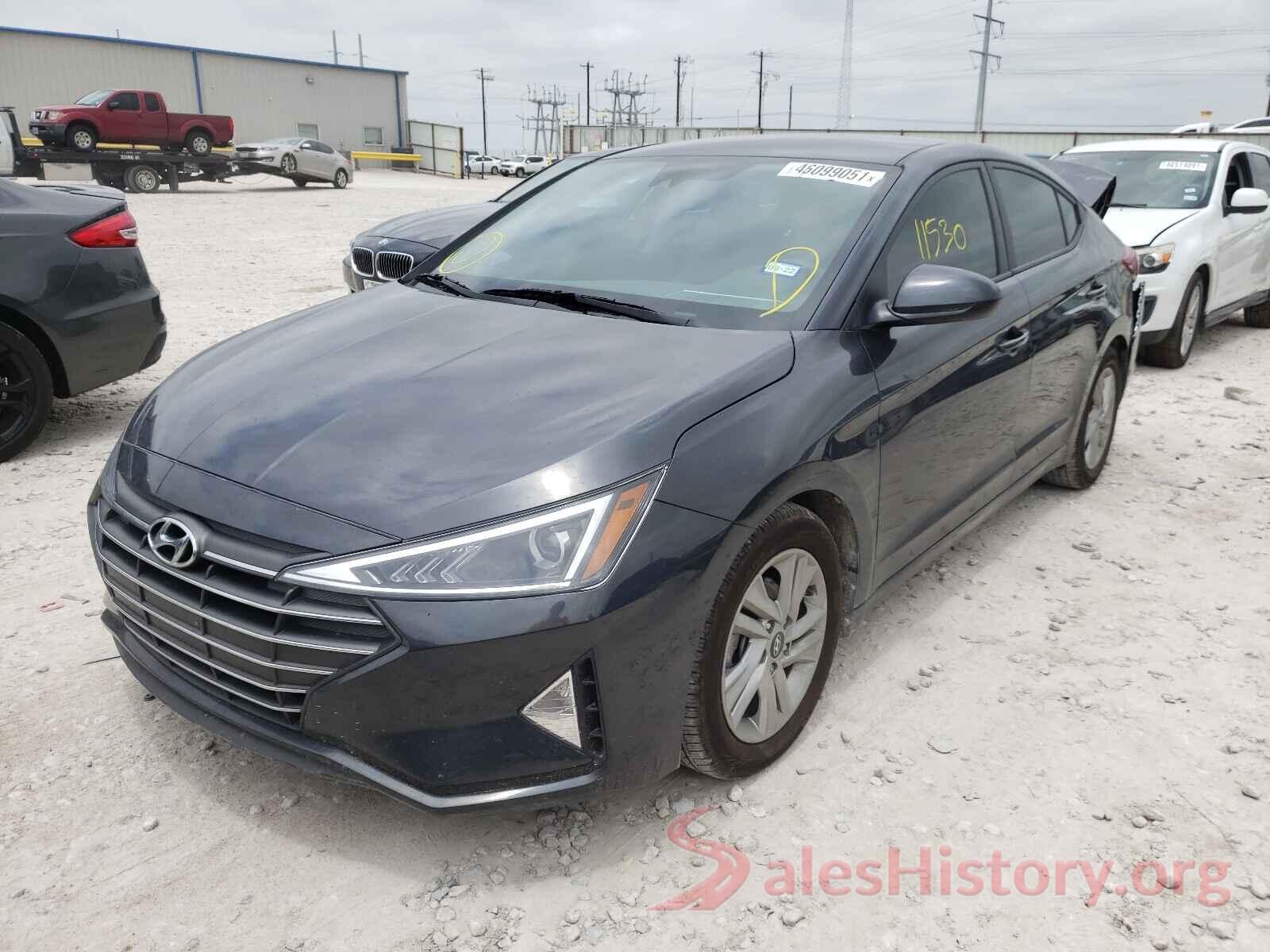 5NPD84LF2LH595345 2020 HYUNDAI ELANTRA