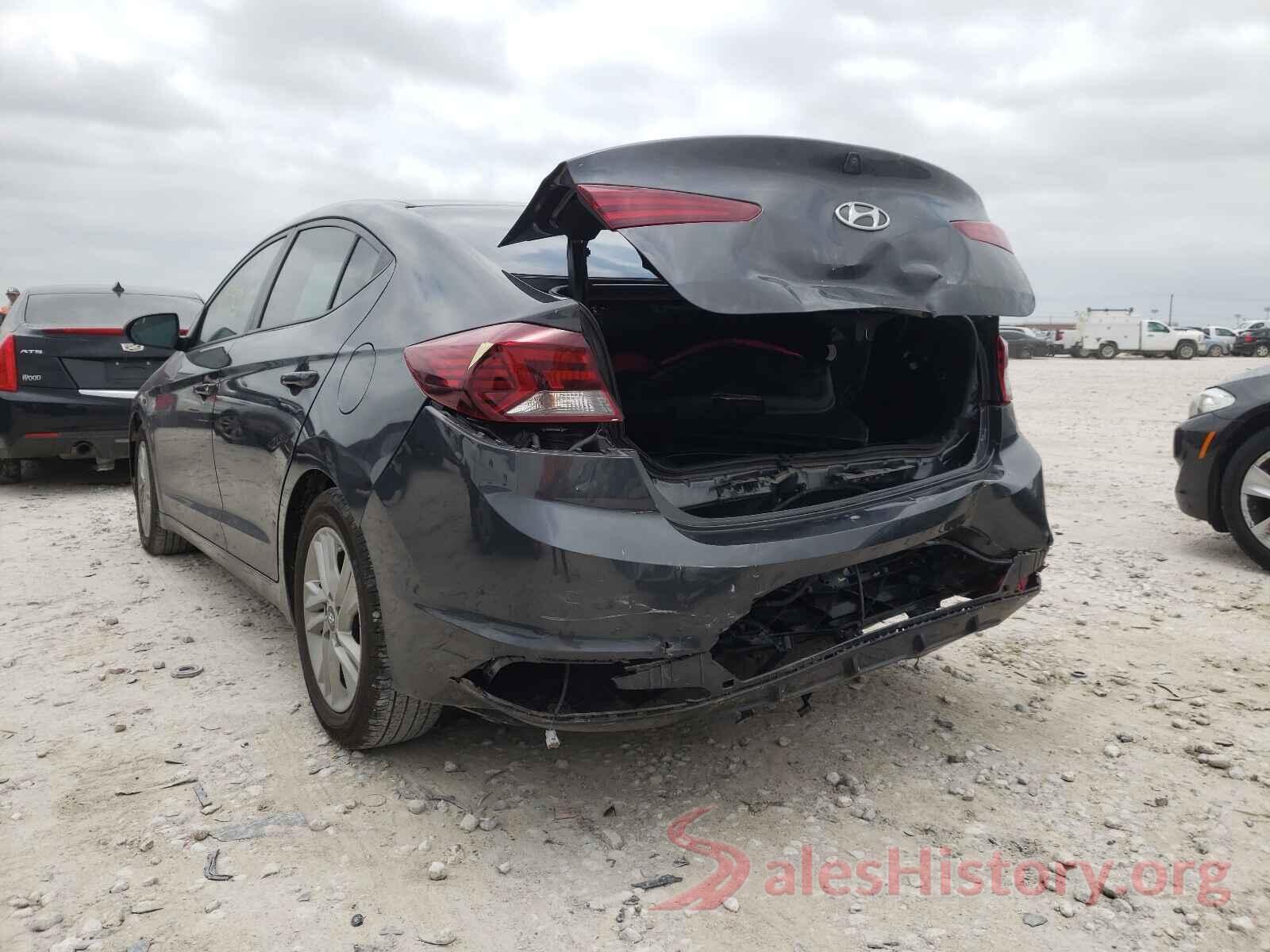 5NPD84LF2LH595345 2020 HYUNDAI ELANTRA