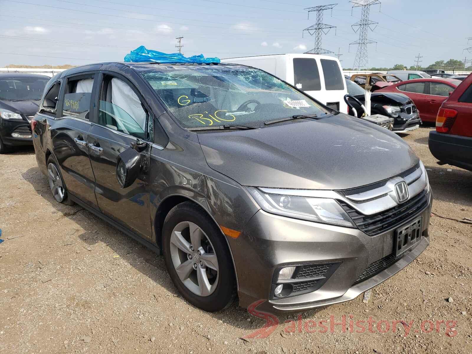 5FNRL6H72KB021603 2019 HONDA ODYSSEY